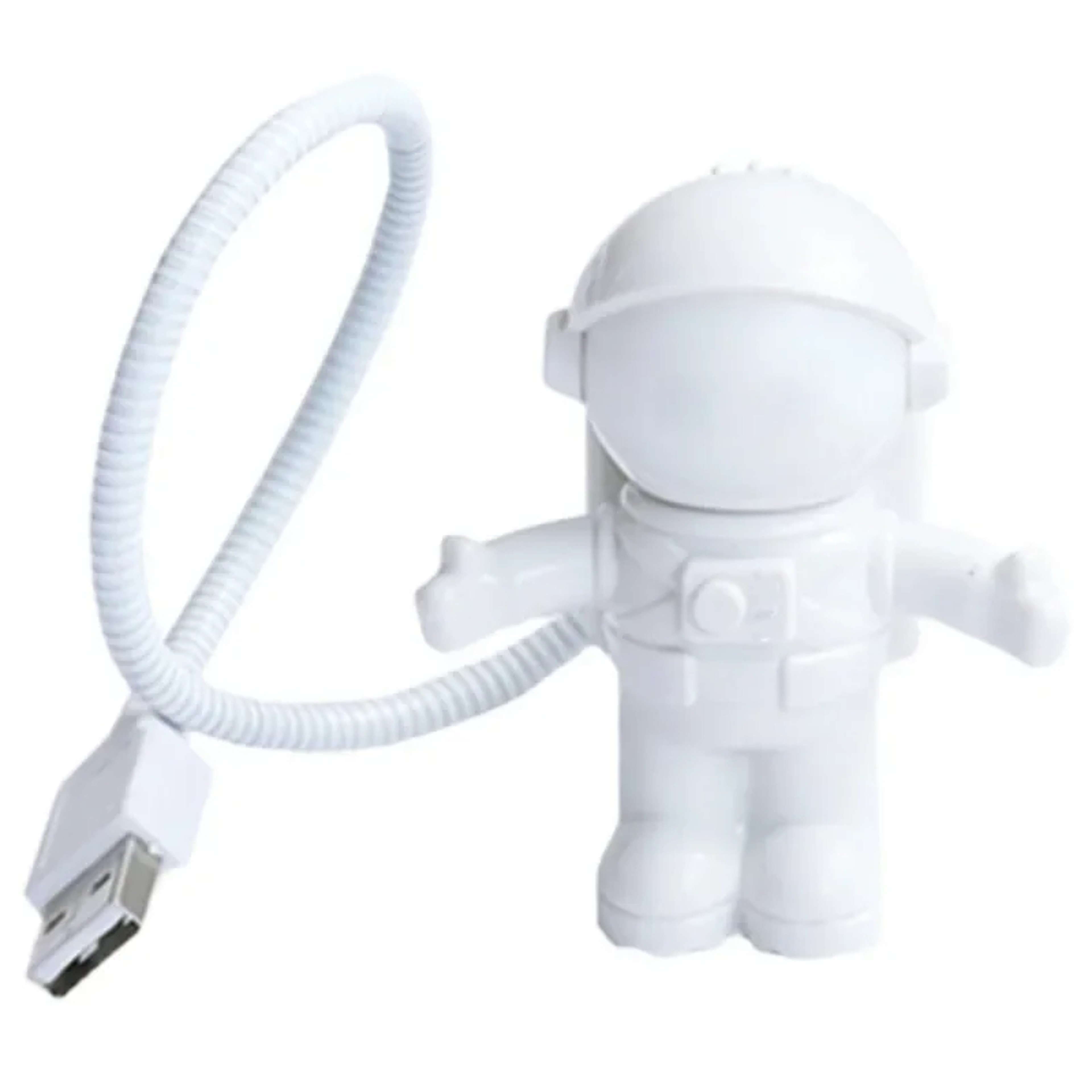 USB Powered Creative White Astronaut Shape Portable Reading Desk Lamp Ideal For Reading Working Nig 5