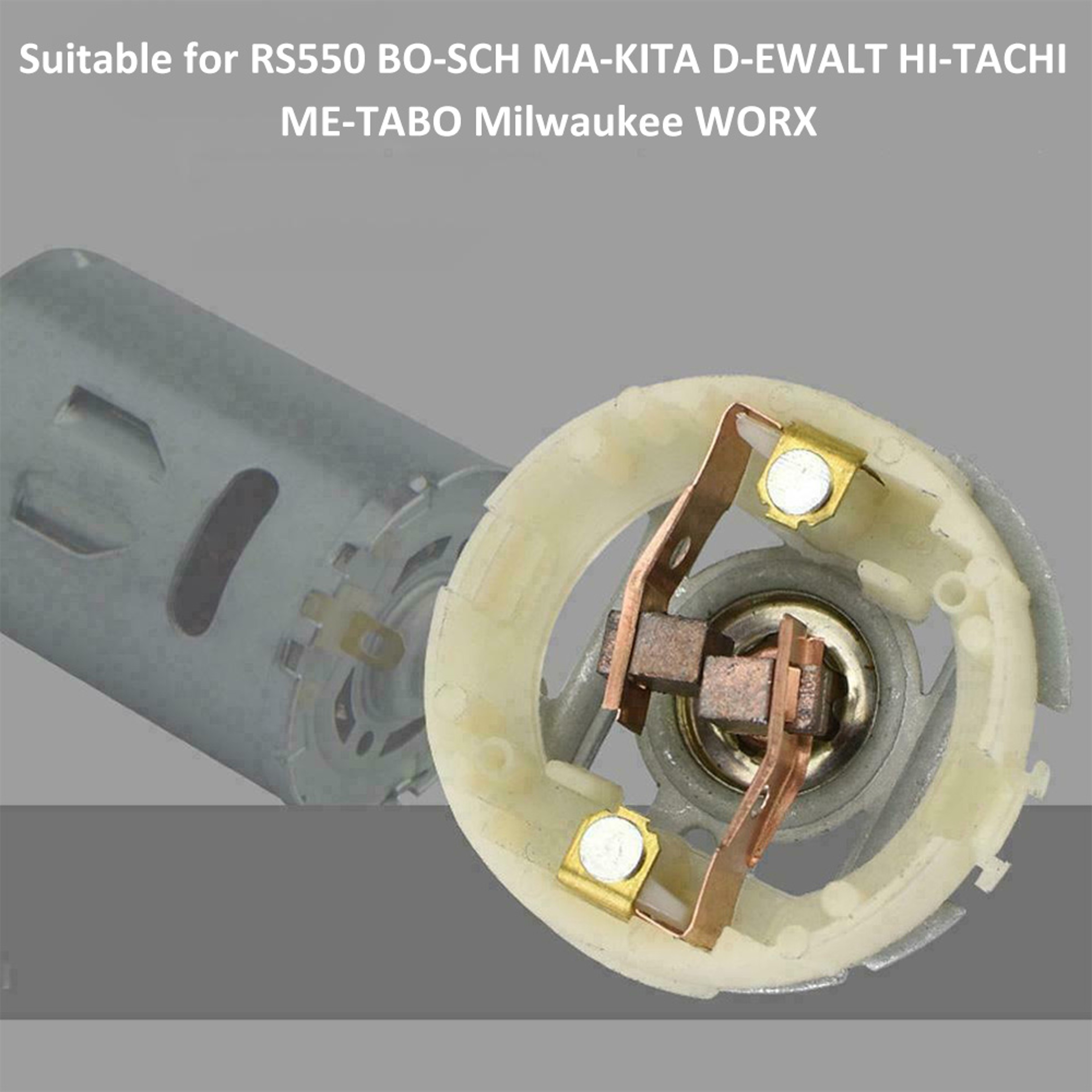Replacement Motor Carbon Brush Professional Screwdriver DC Motor Metal Carbon Brush For Charging Dr 1