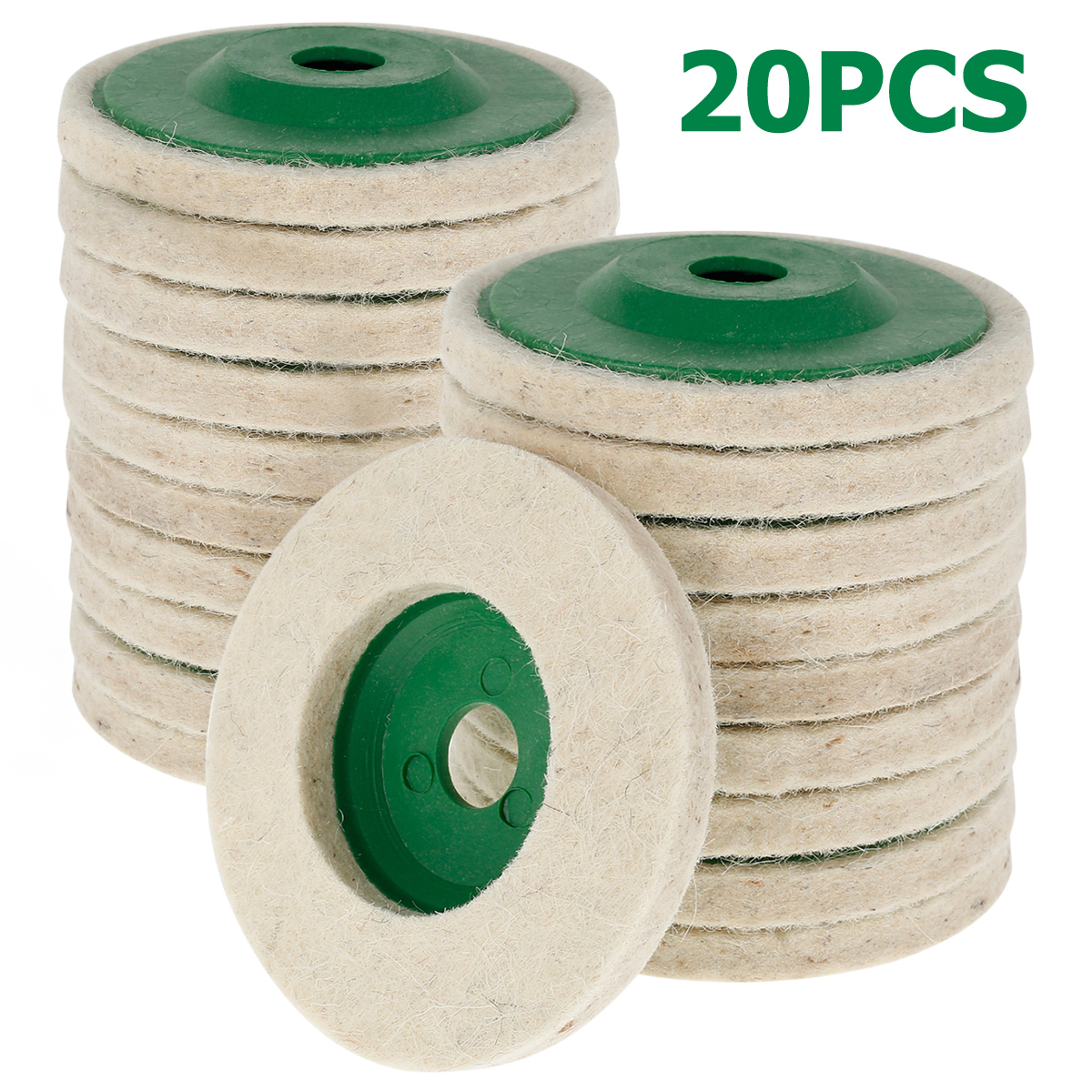 Wool Polishing Wheel Buffing Pad Angle Grinder Accessories Felt Polishing Disc For Car Maintenance  7