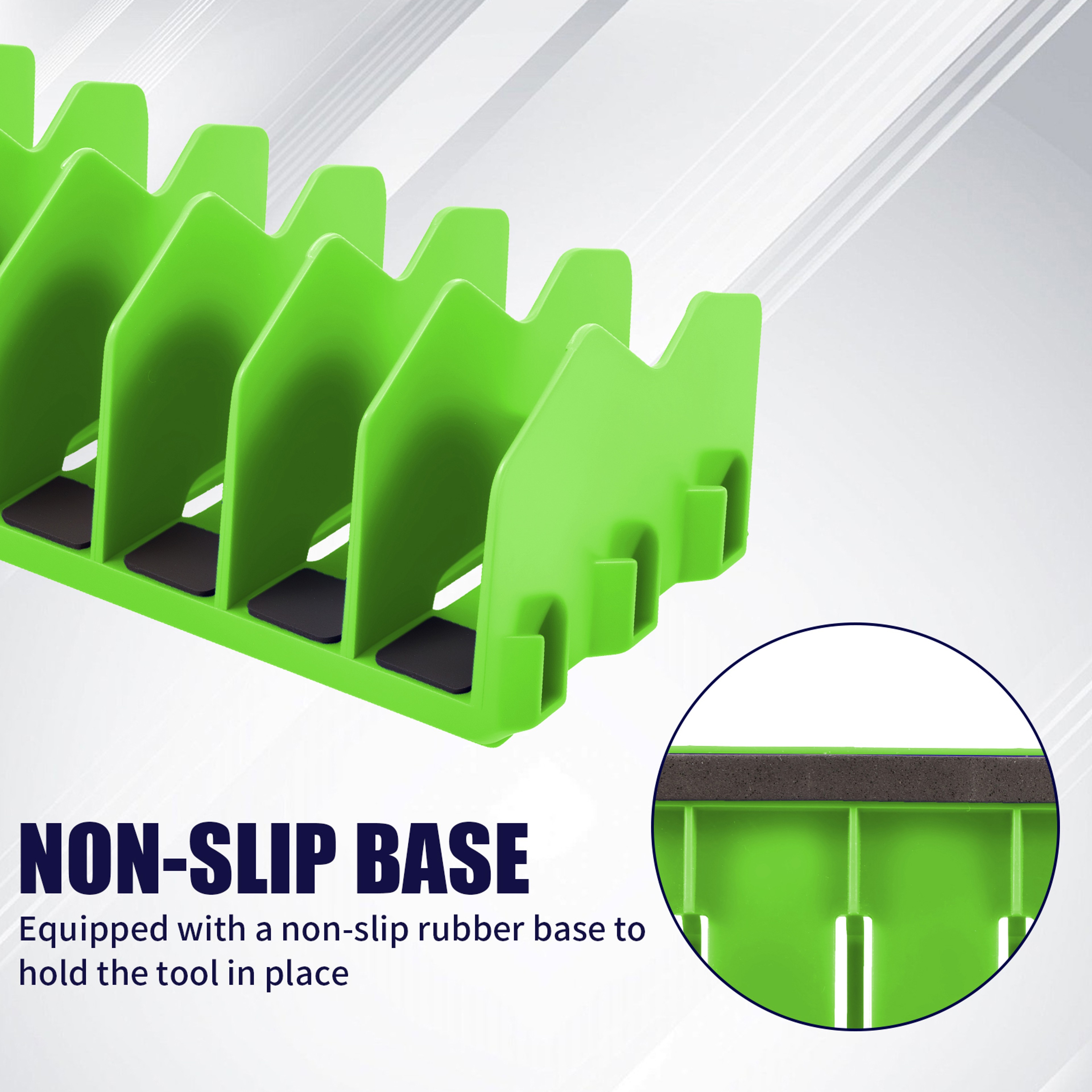 Plier Organizer Plastic Tool Rack With Nonslip Rubber Base Space Saving Toolbox Storage Pliers Cutt 2