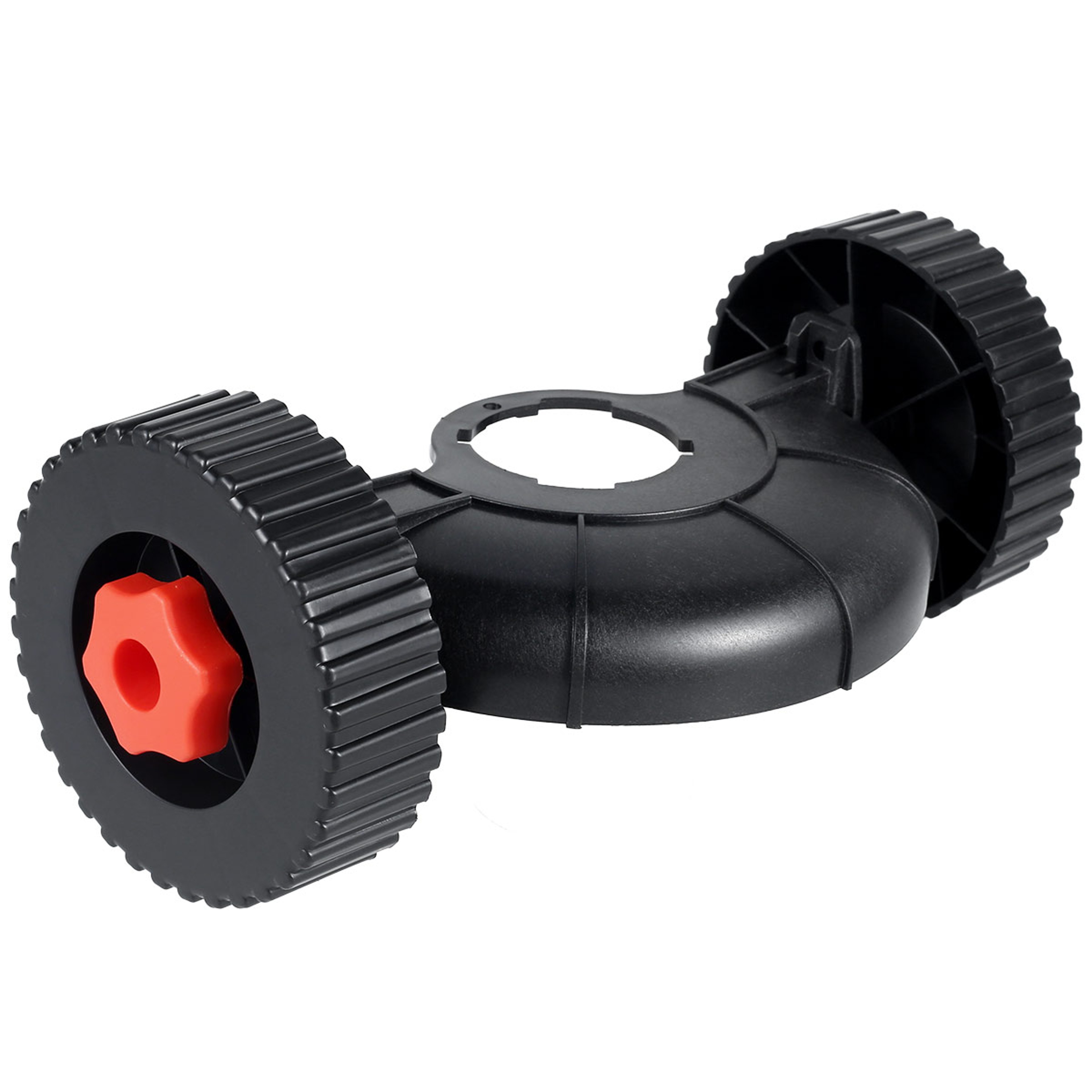 Flexible Support Wheel Lawn Mower Accessories Quick Change Adjustable Lawn Trimmer Head Attachment 0