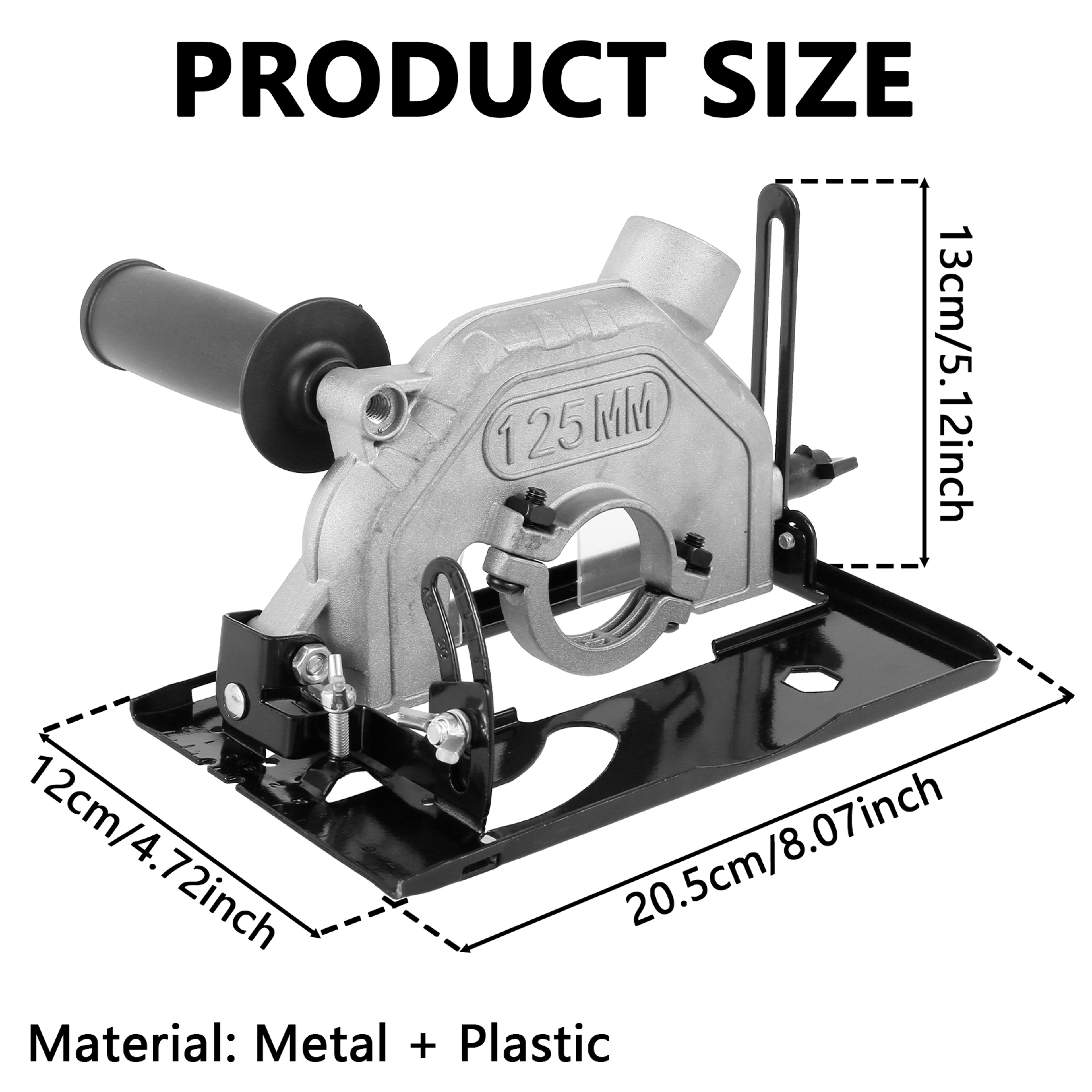 Angle Grinder Balance Bracket Converter For Heavy Duty Cutting Machine Tools Protection Cover For C 6