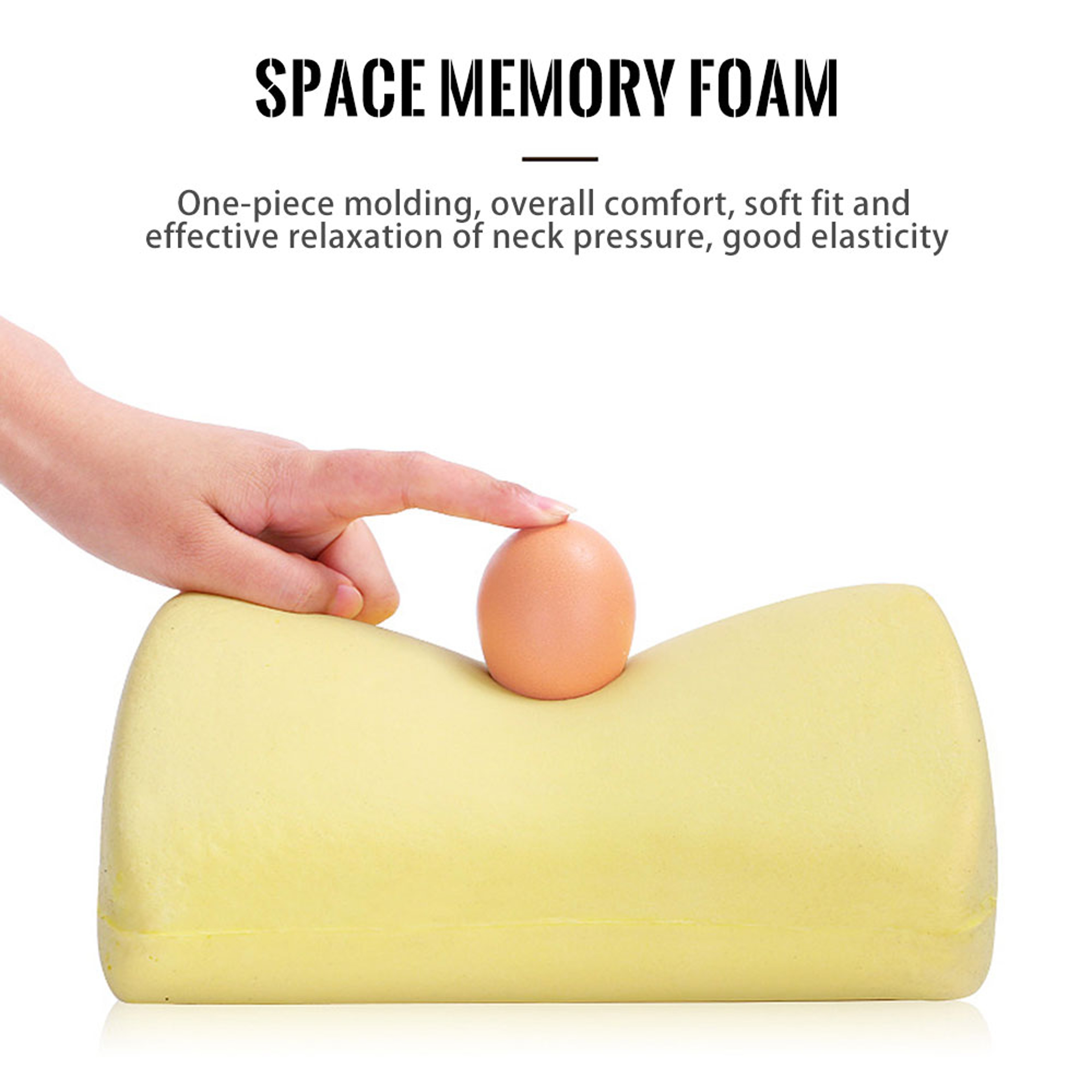 Car Neck Headrest Pillow Support Neck Protector Auto Seat Cushion Travel Pillow Front Passenger Sea 3