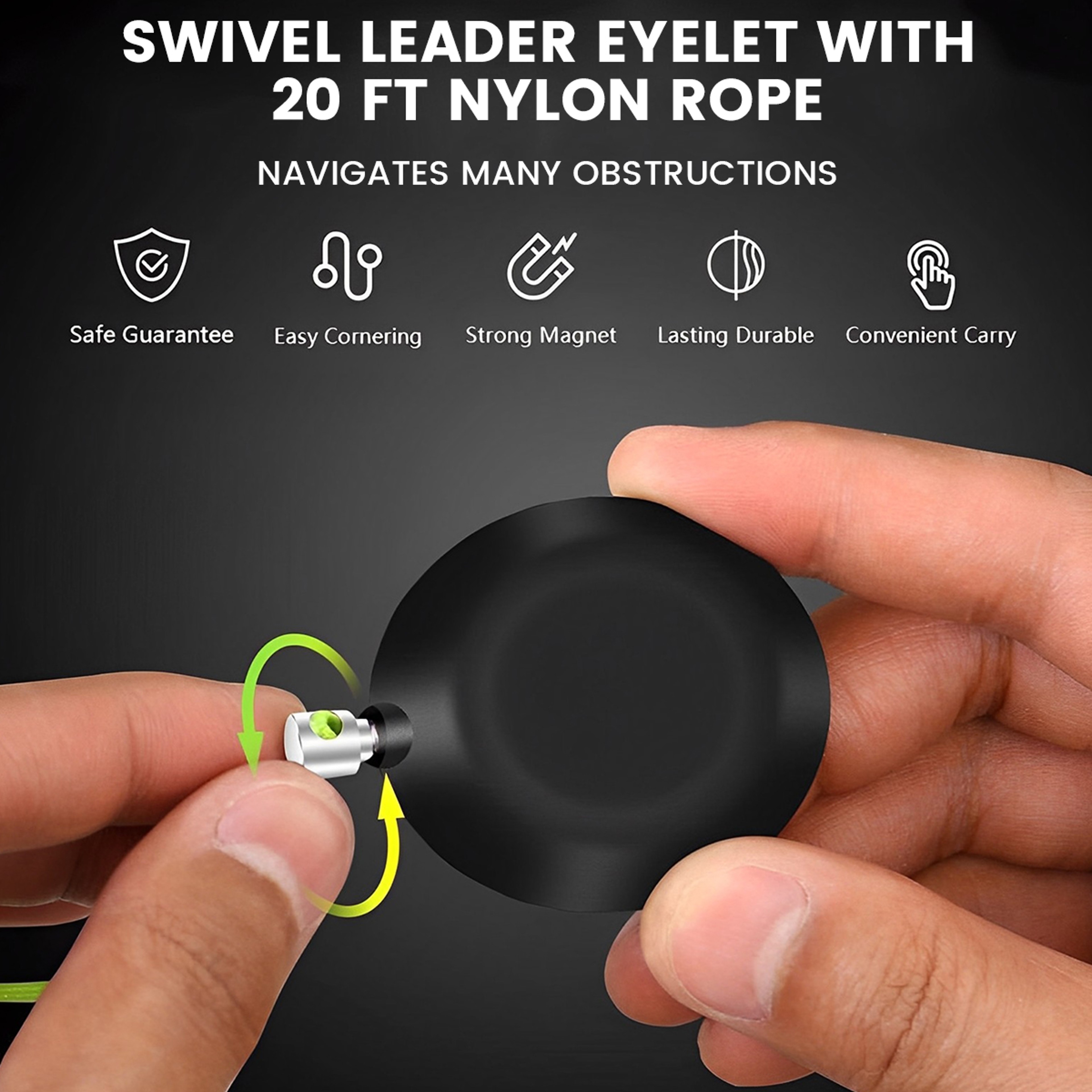 Magnetic Pulling Threader Professional Magnetic String Wire Puller Hand Tool Cable Guide Pulling Sy 1