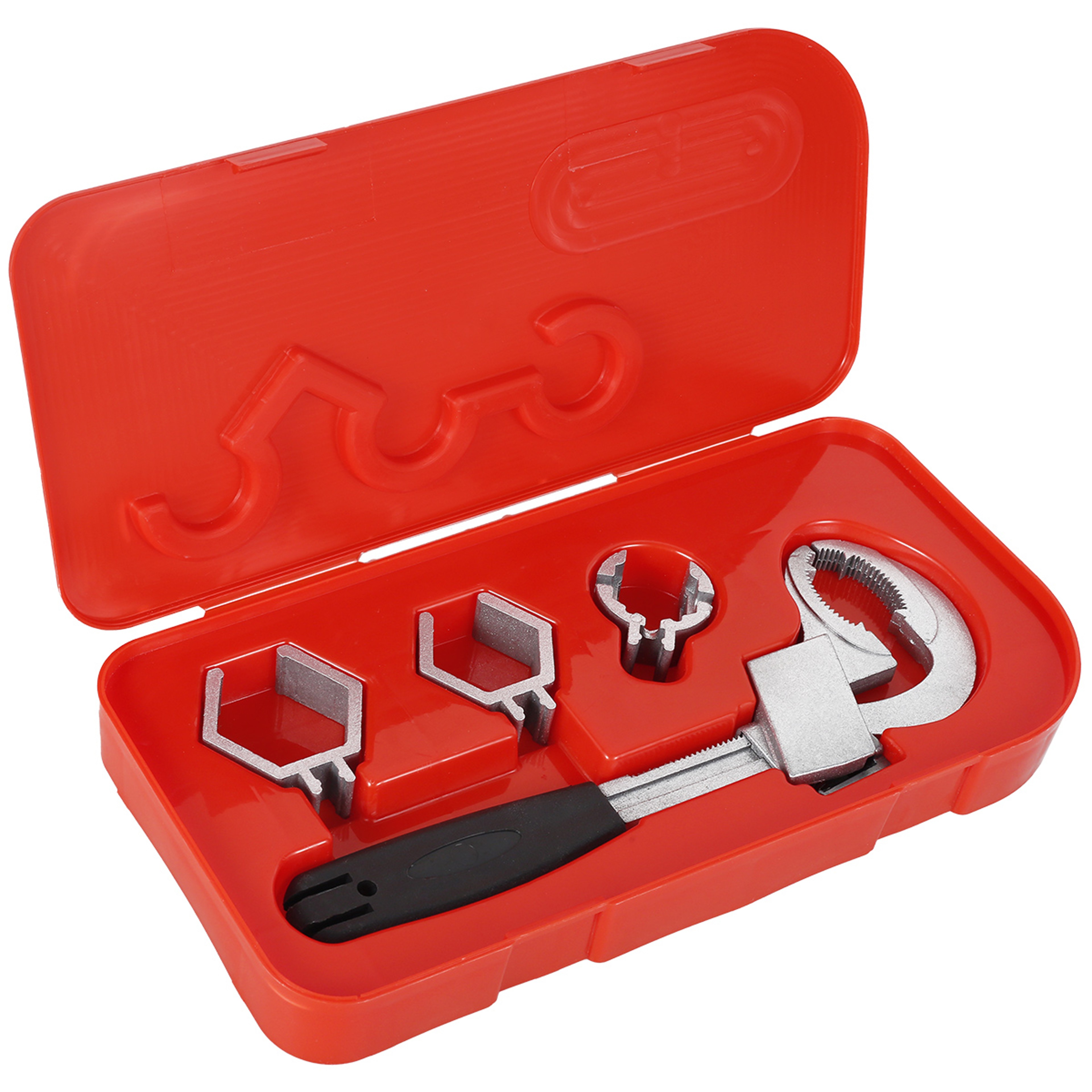Bath Wrench, Universal Adjustable Multifunctional Wrench, Double Head Water Pipe Spanner for Faucet Repair – view 1