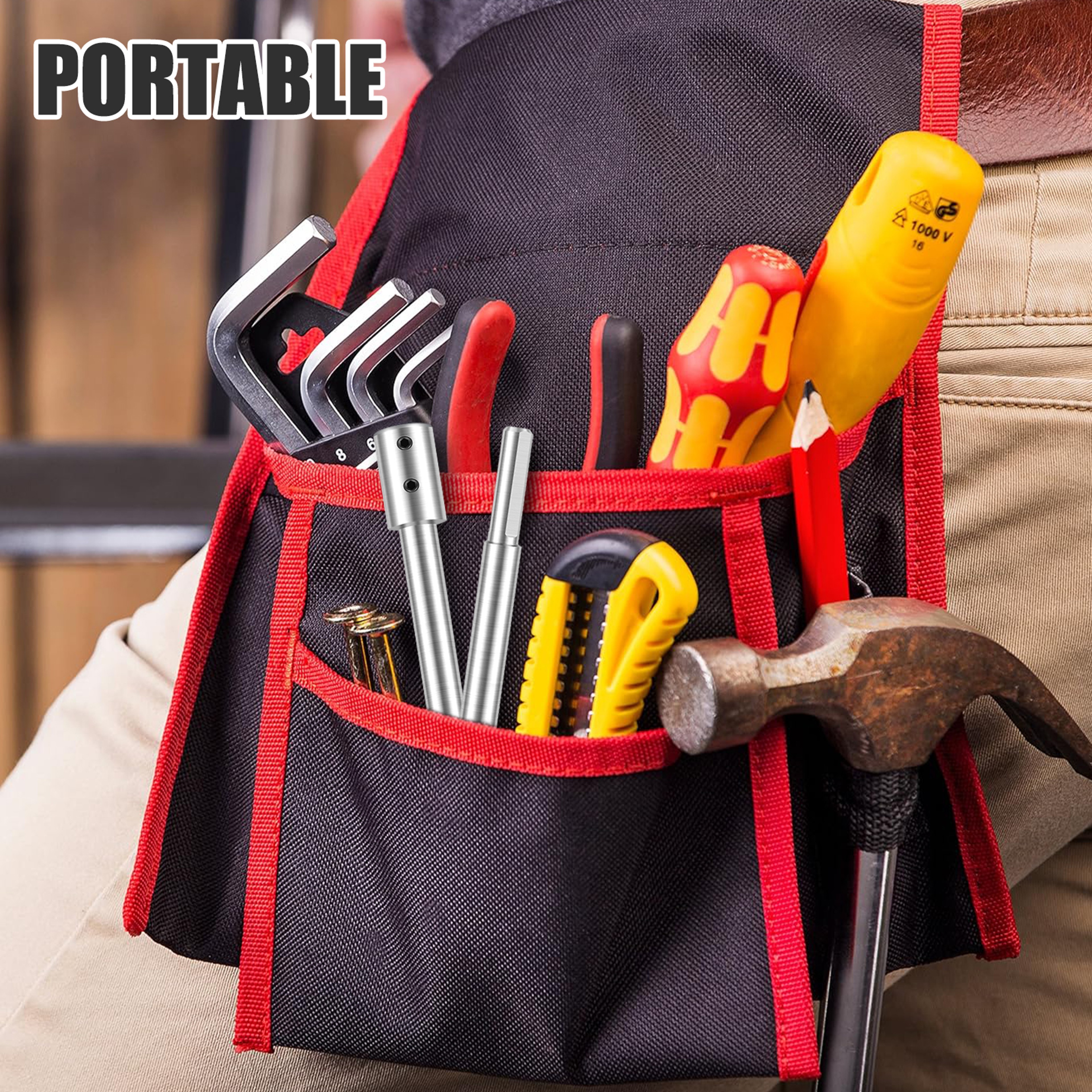 Core Bit Extension 036inch Hex Magnetic Bit Holder Durable Drill Driver Sleeve Adapter For Electric 5
