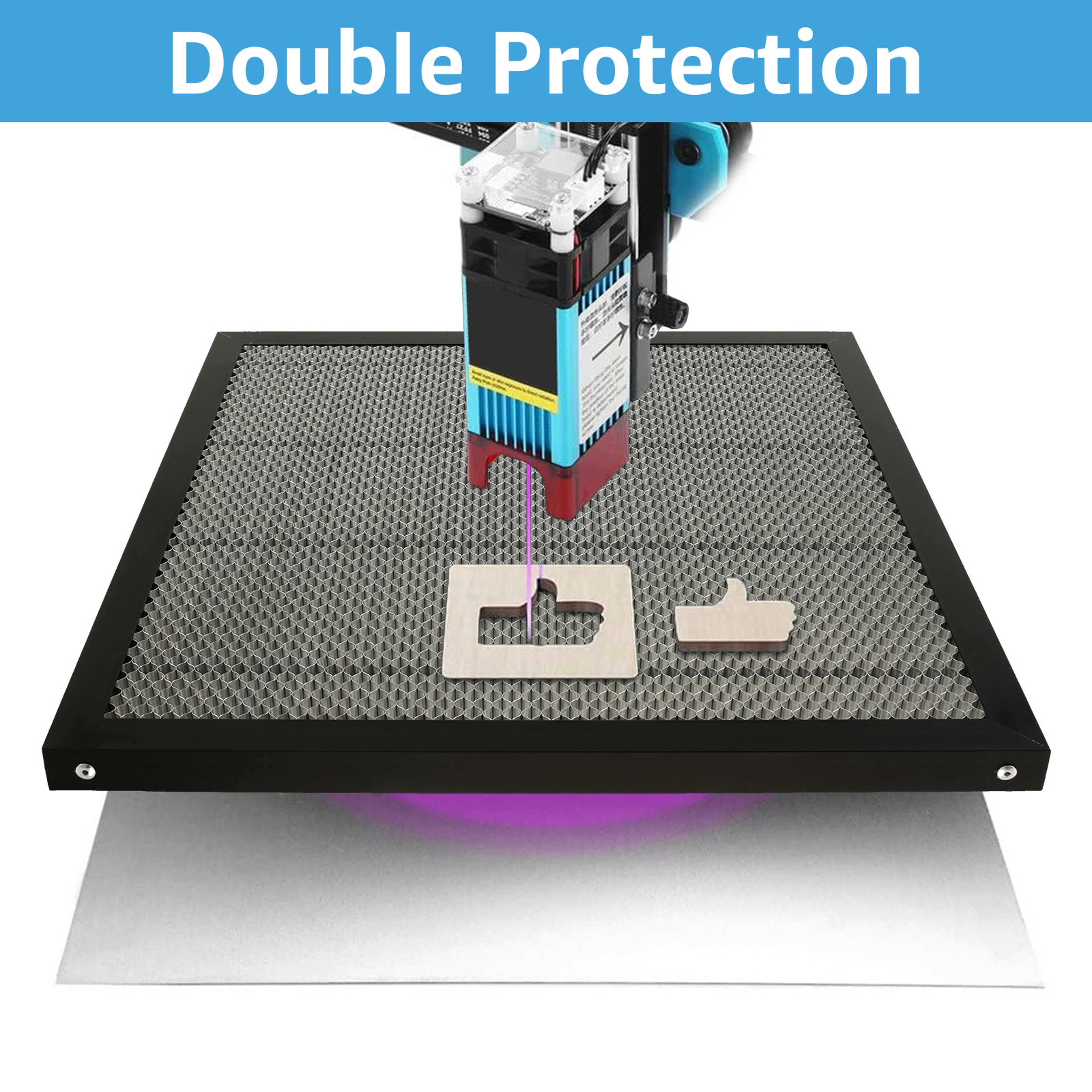 Laser Cutting Honeycomb Working Table Board Steel Panel Platform For Diode Laser Engraver Cutting P 2