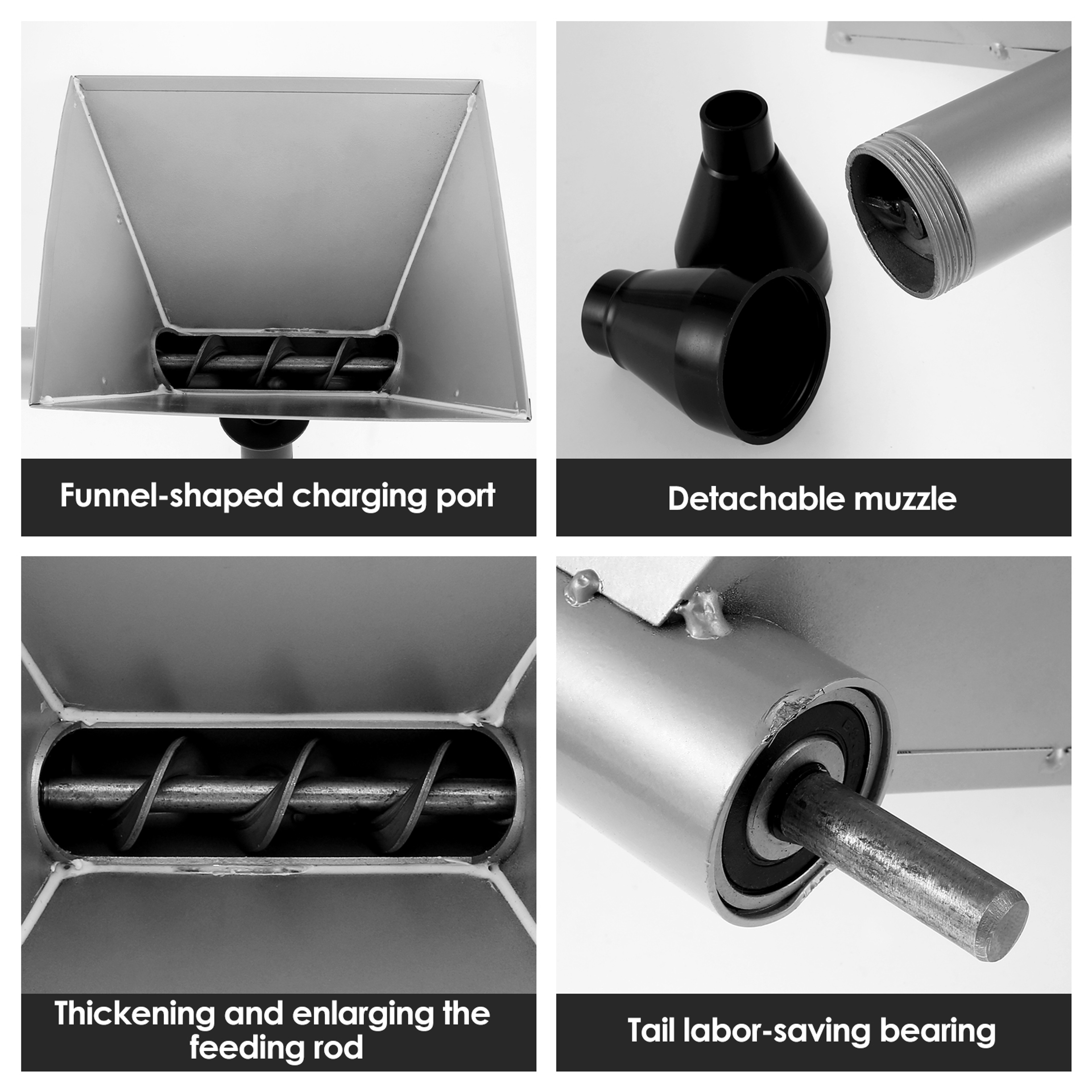 Electric Mortar Grouting Machine Attachment Sturdy Steel Cement Grout Caulking Machine For Doors An 2