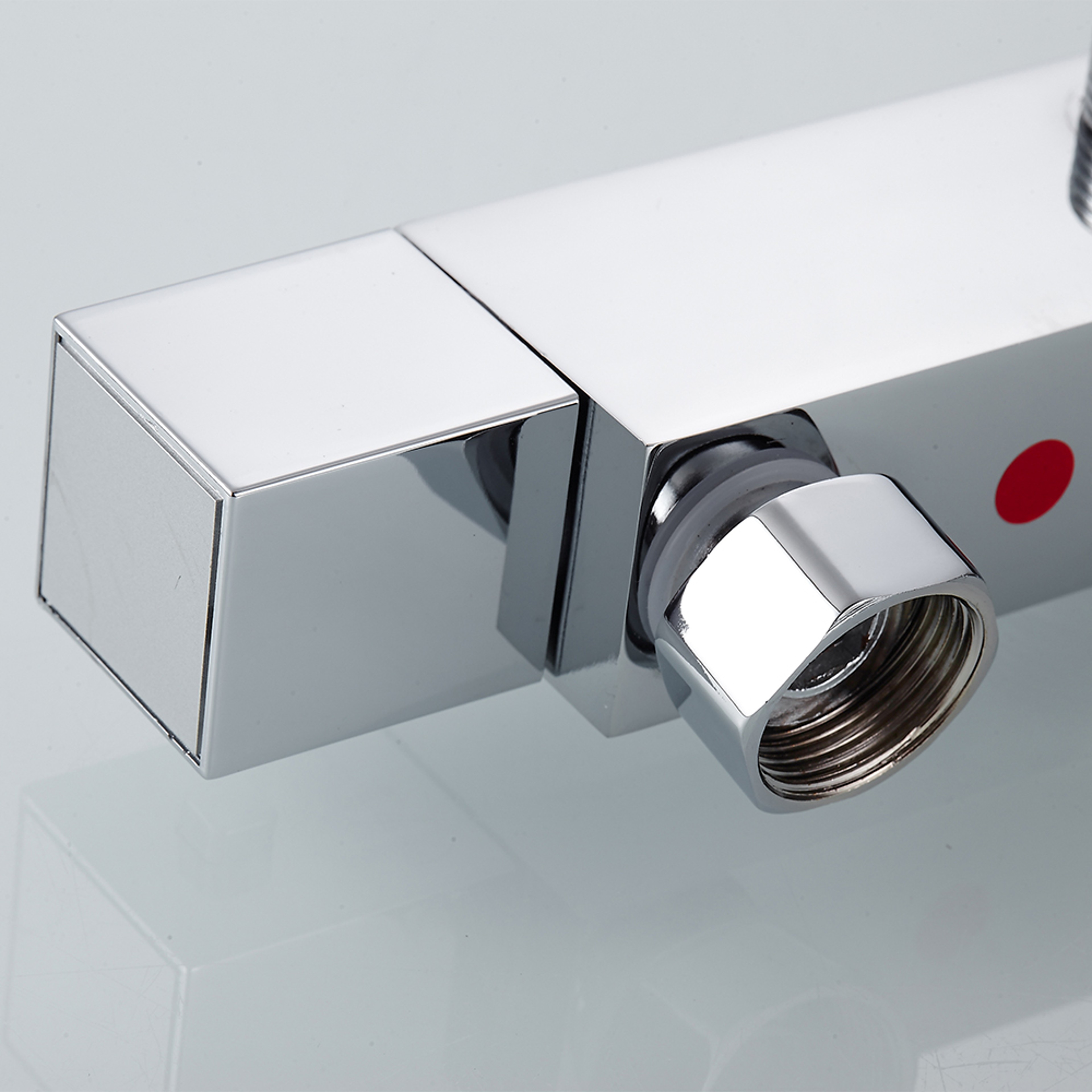 Wall Mounted Constant Temperature Stainless Steel Bathroom Shower Faucets, Bathtub Faucet Hot & Cold Water Mixer Valve – view 5