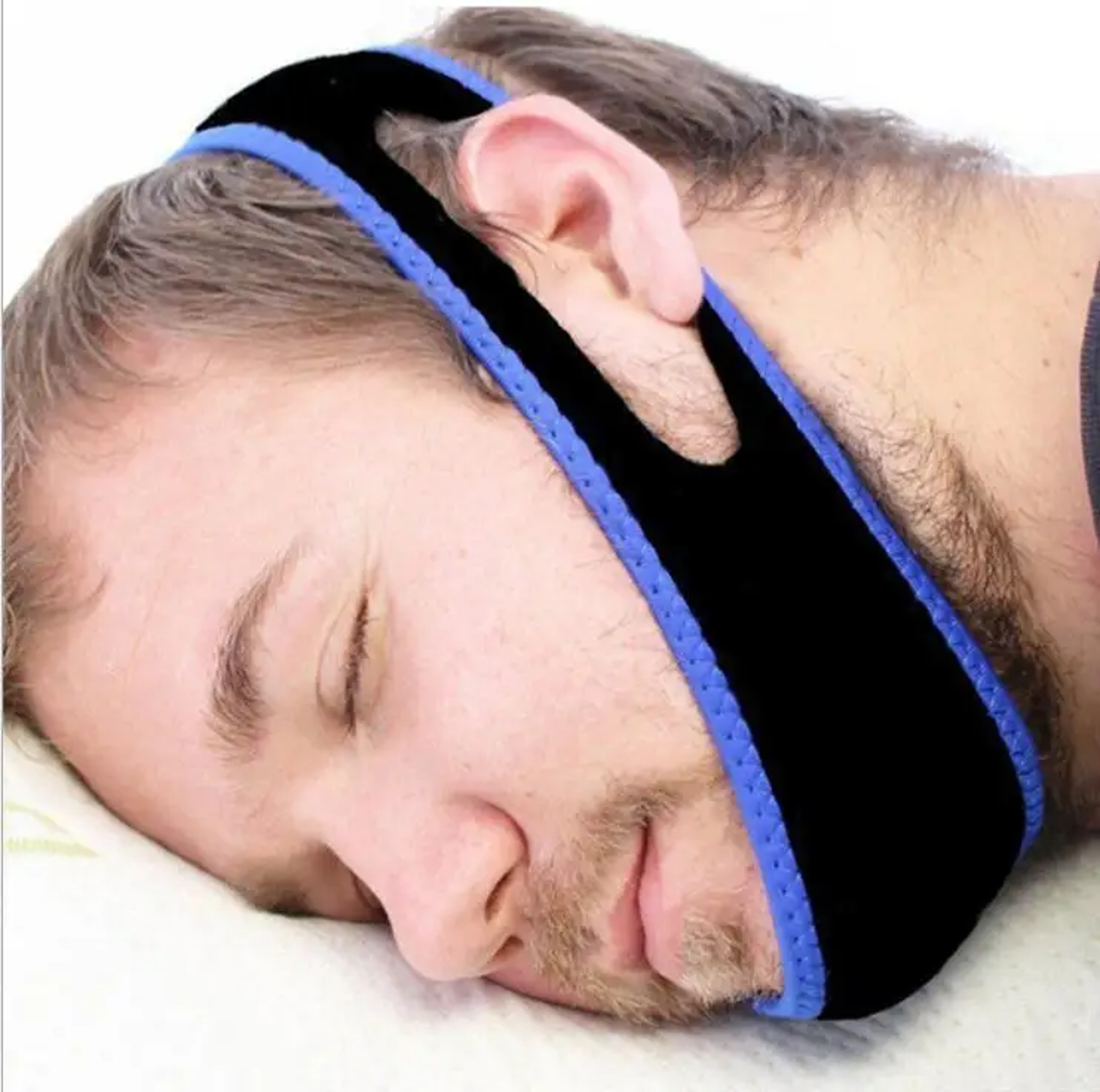 Anti Snoring Chin Strap Jaw Support for Mouth Breathers Quiet Sleep Tonight – view 10