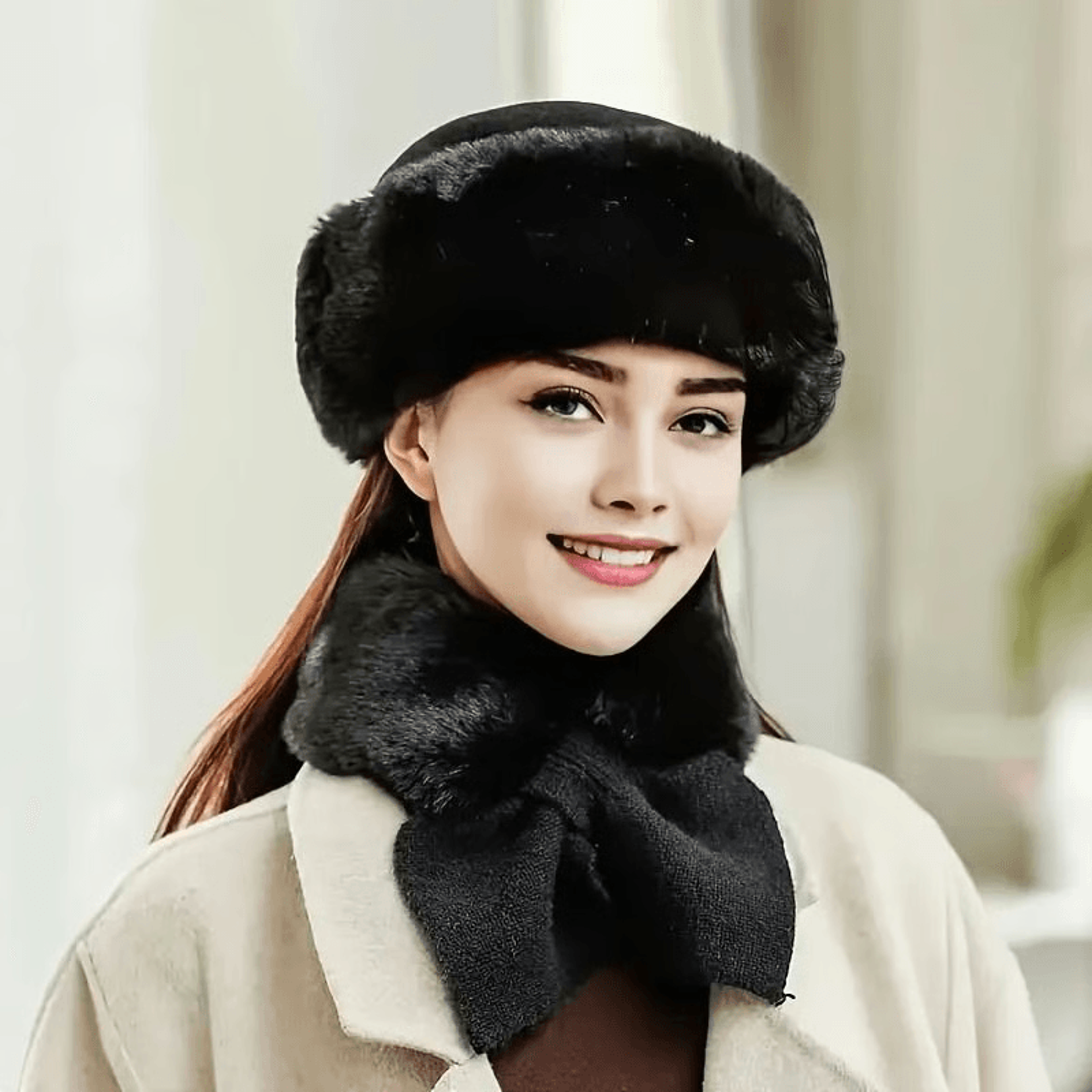 Womens Winter Set Hat Scarf  Gloves For Cold Weather Comfort 0