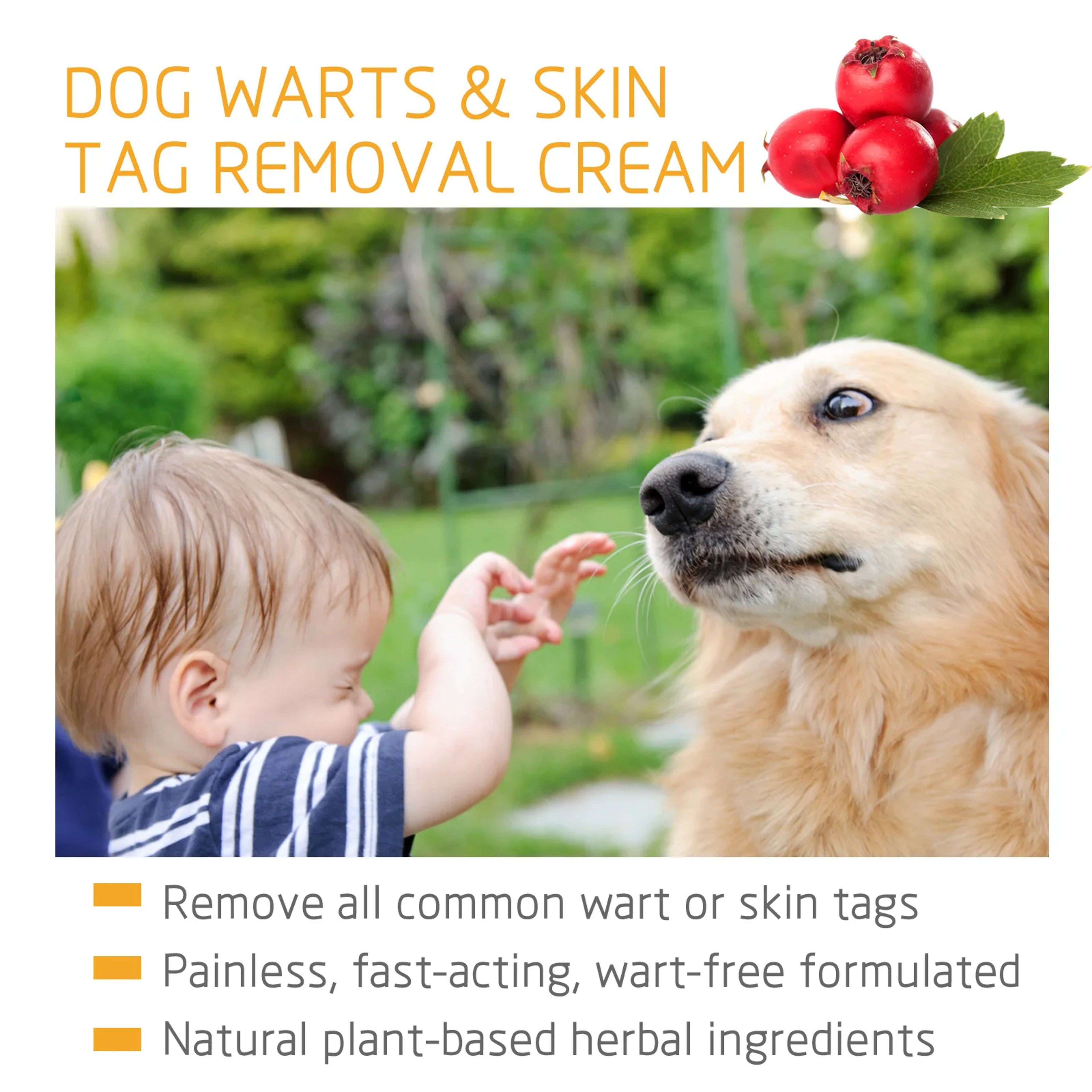 Dog Wart Remover Cream, Safe & Painless Wart & Skin Tag Treatment – view 5