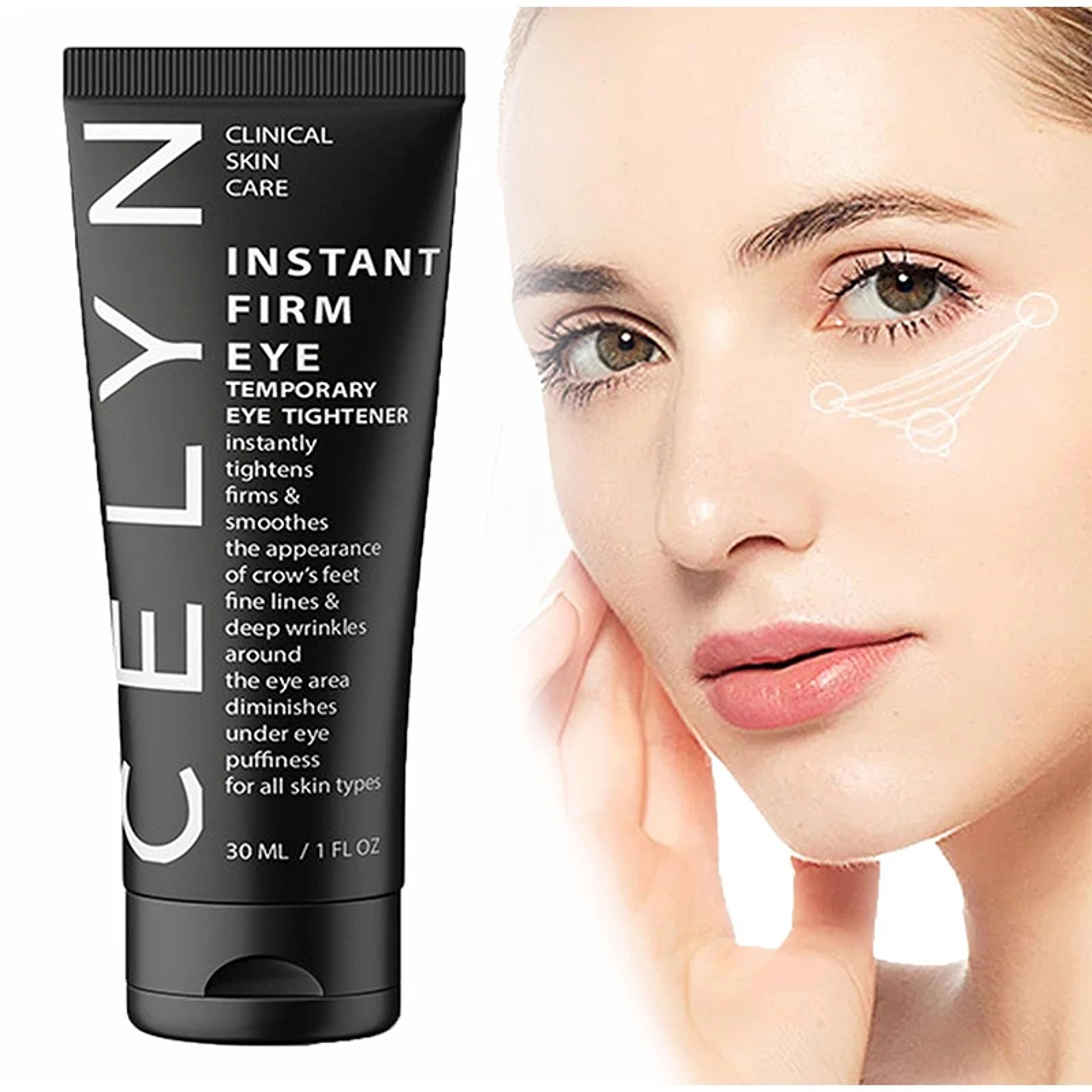 Instant Firming Eye Cream Say Goodbye To Dark Circles  Fine Lines Fast 0