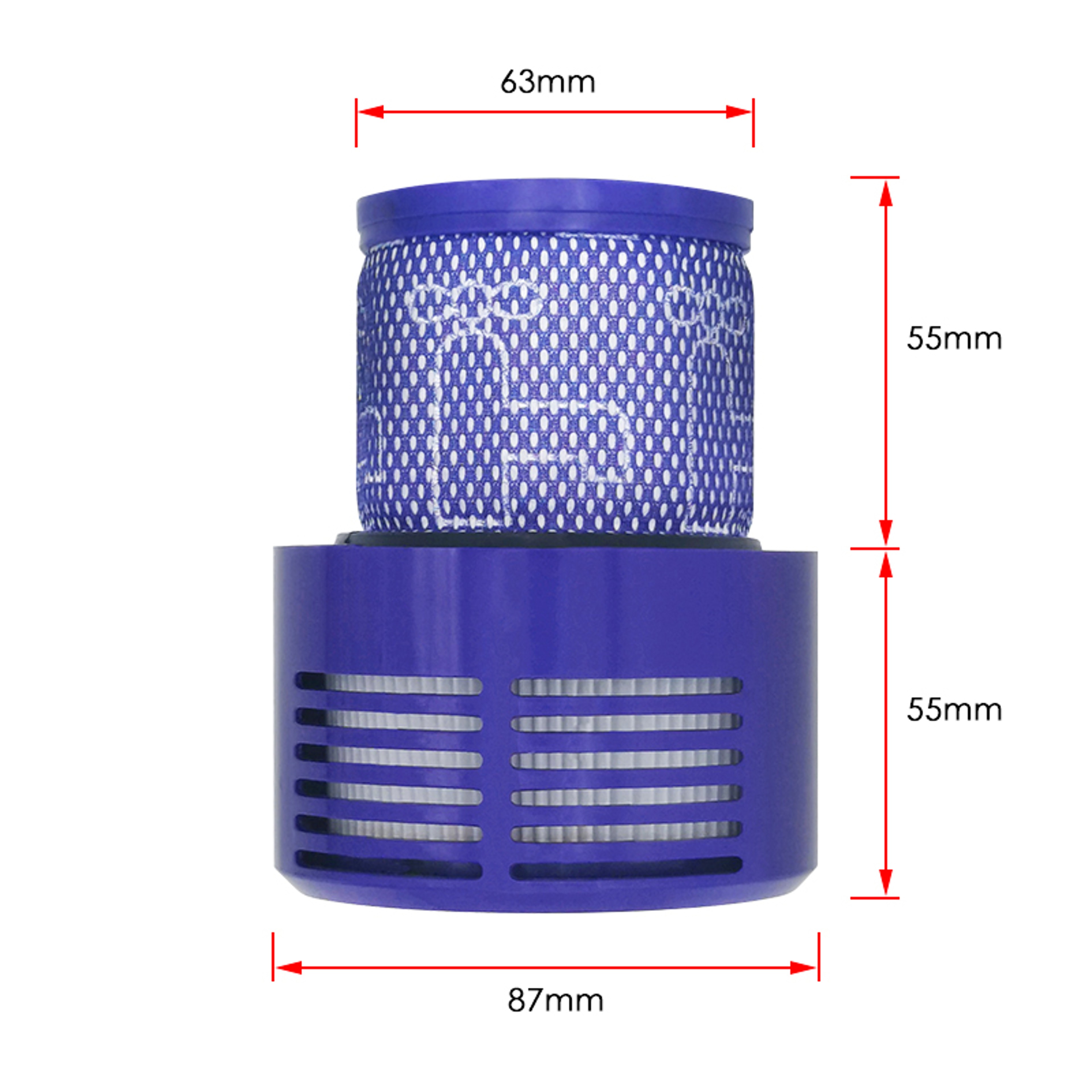 Washable HEPA Filter For Dyson V10 SV12  High Efficiency Replacement Part 1