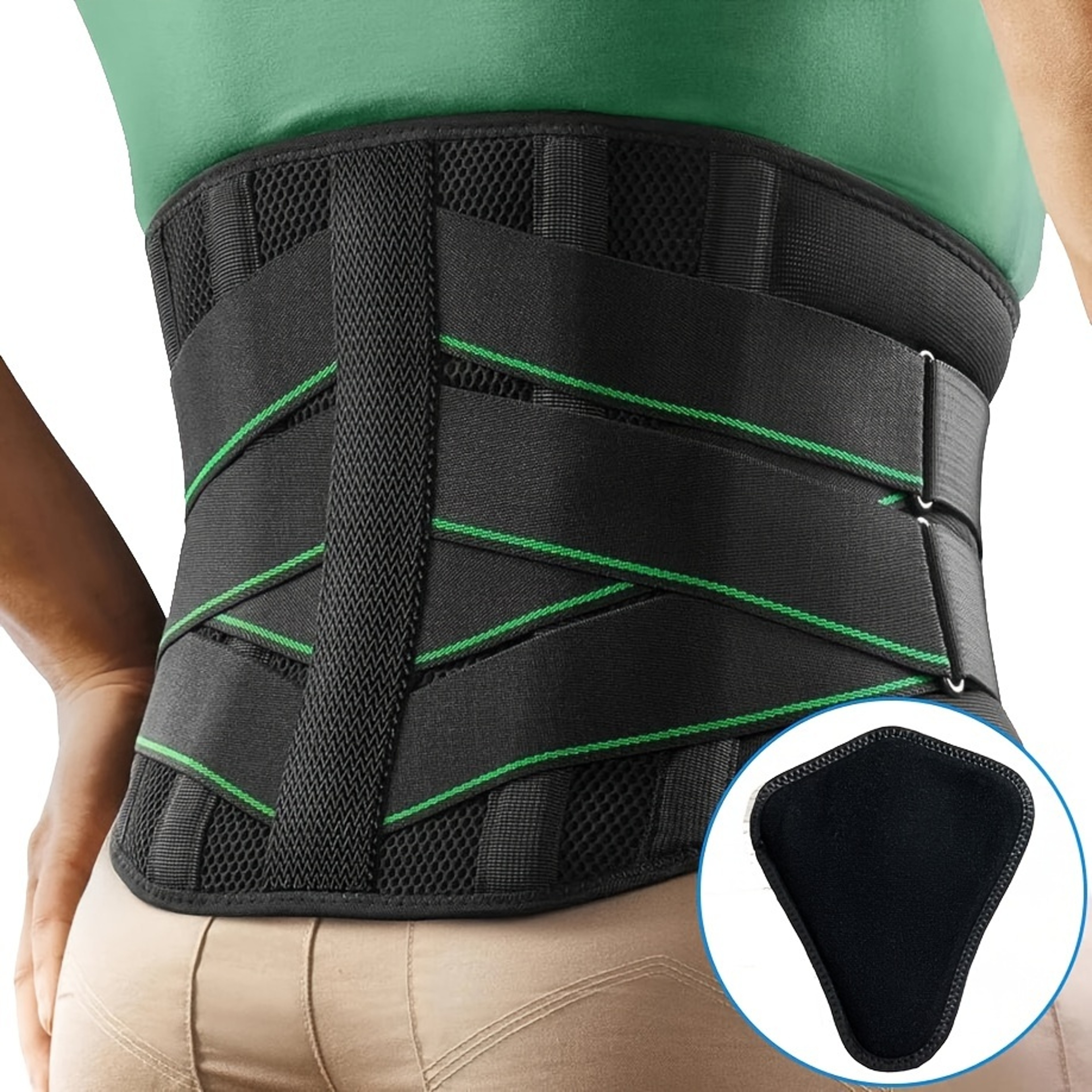 Adjustable Lumbar Support Brace For Lower Back Pain Relief And Sciatica 5