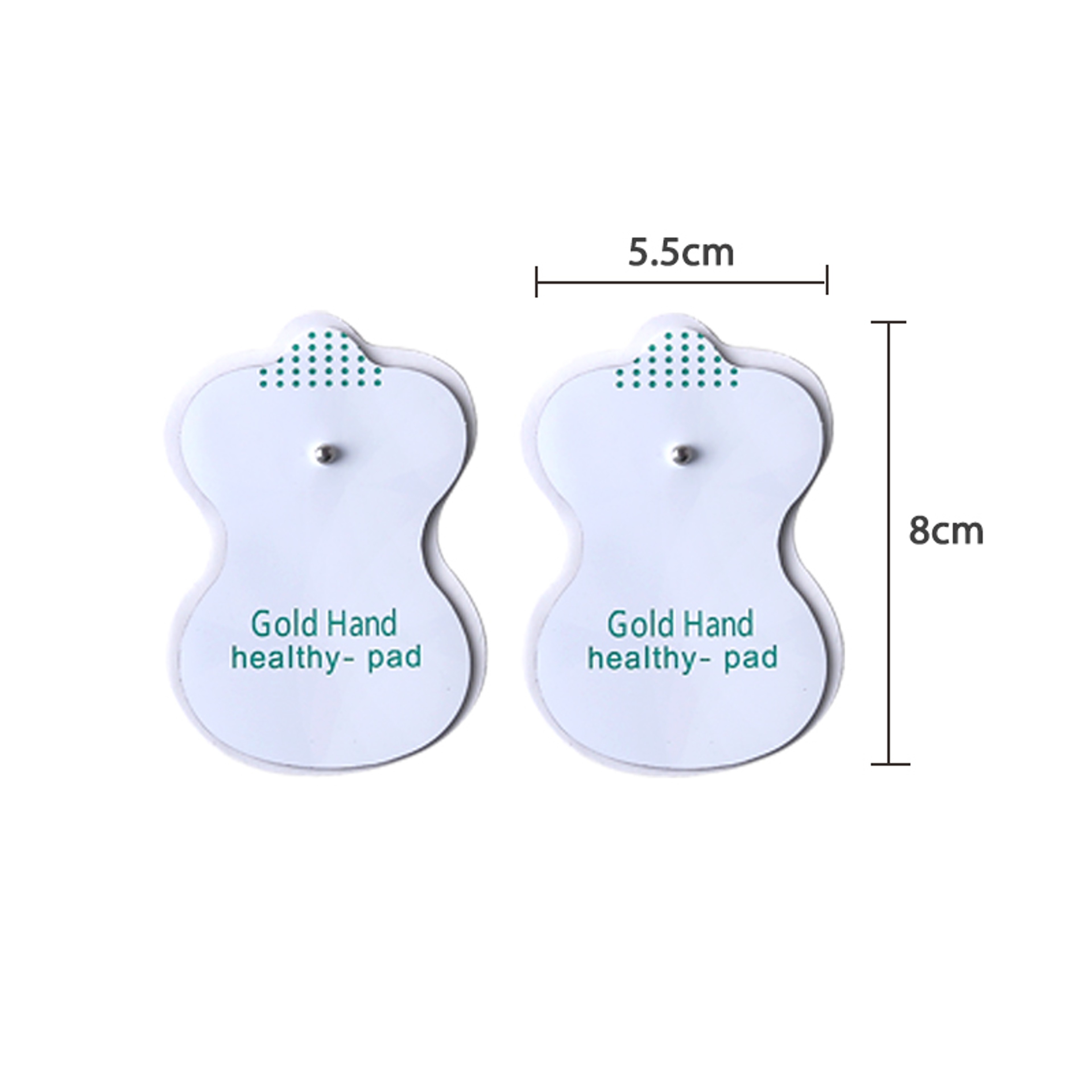 Reusable TENS Electrode Pads With Gel For Digital Massager  Pain Relief 5
