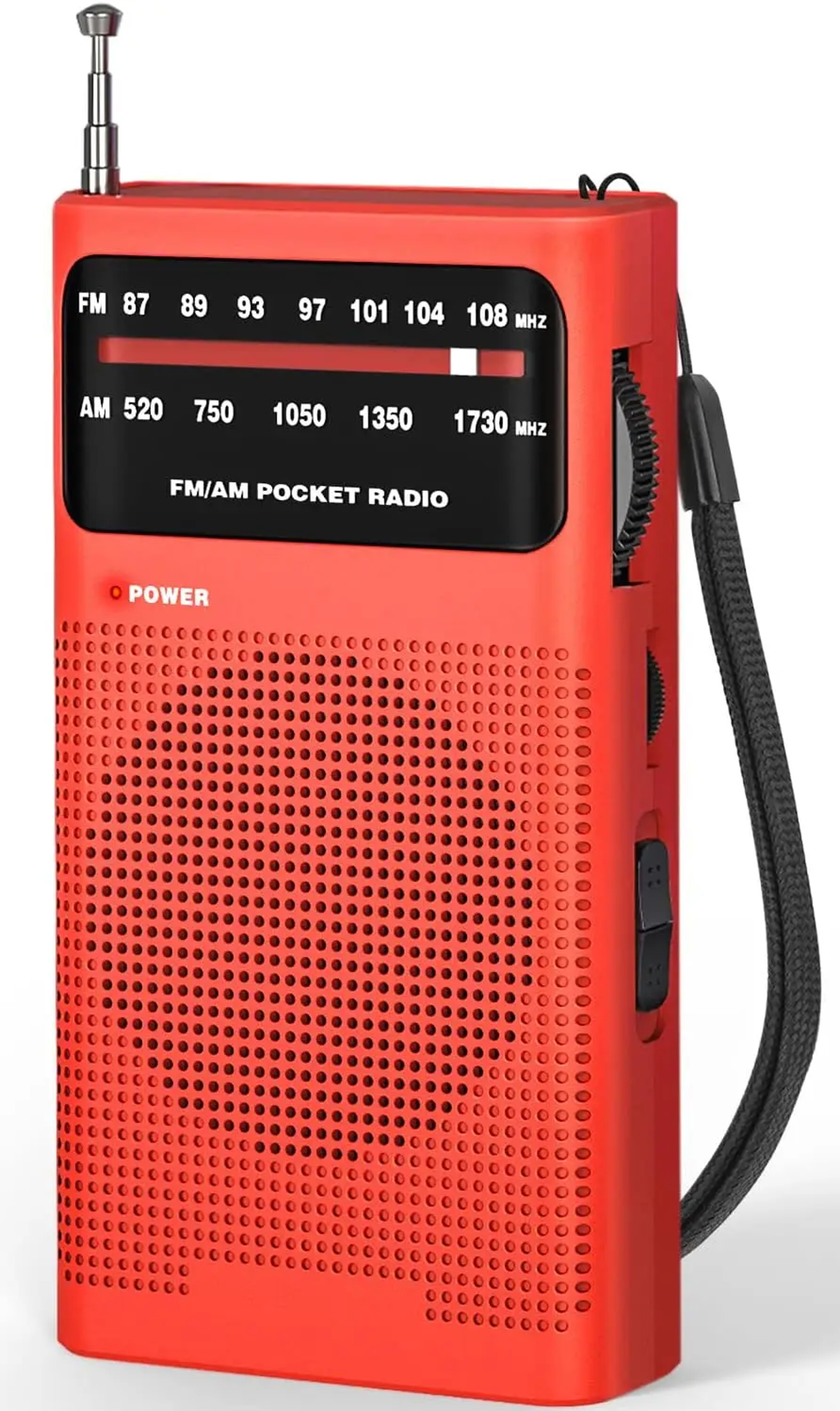 Mini Portable AMFM Radio With AA Battery Power  Compact Pocket Analog Tuner For Travel  Emergencies 6