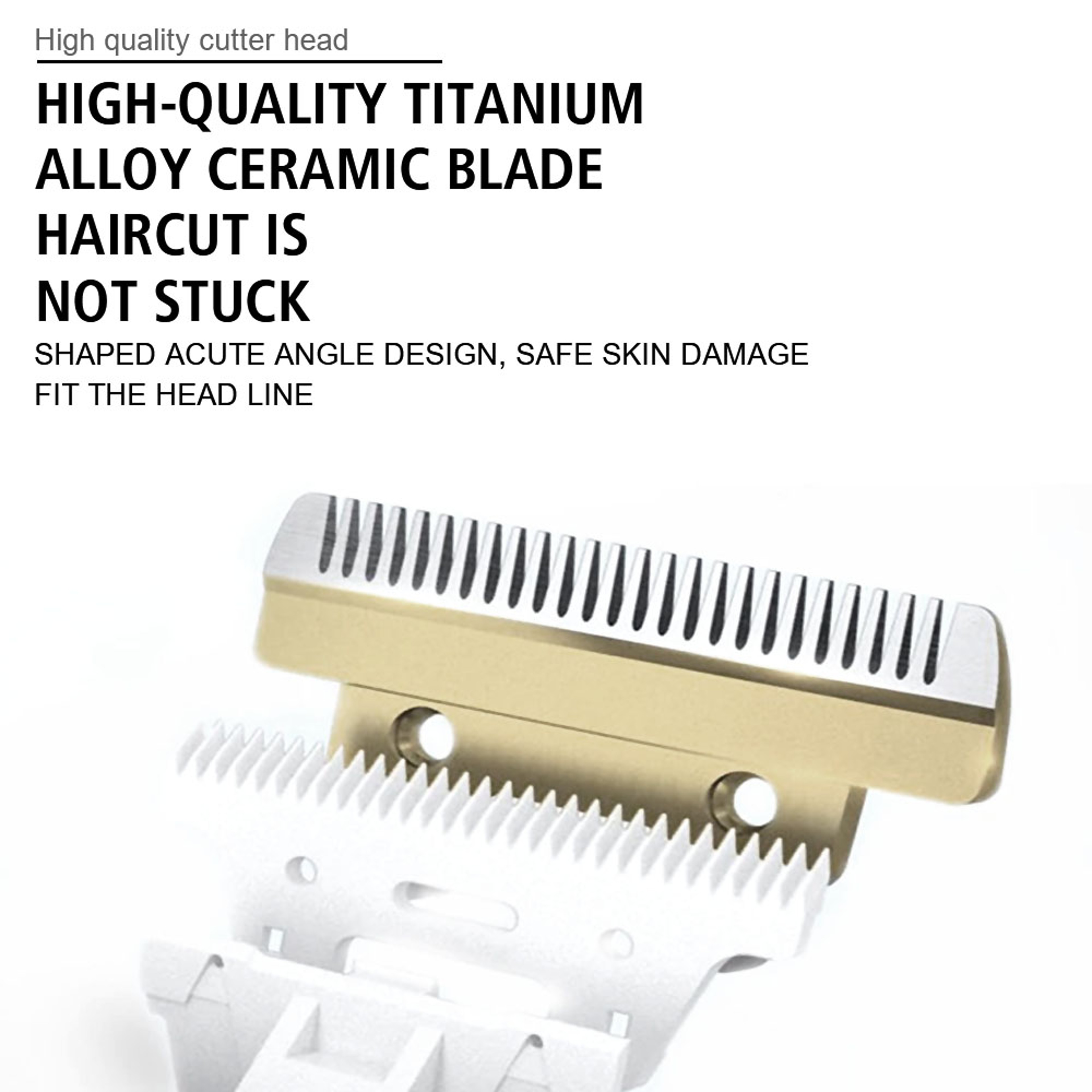 Professional Cordless Hair Clipper  Trimmer Set For Men Barber Grade Grooming Kit 4