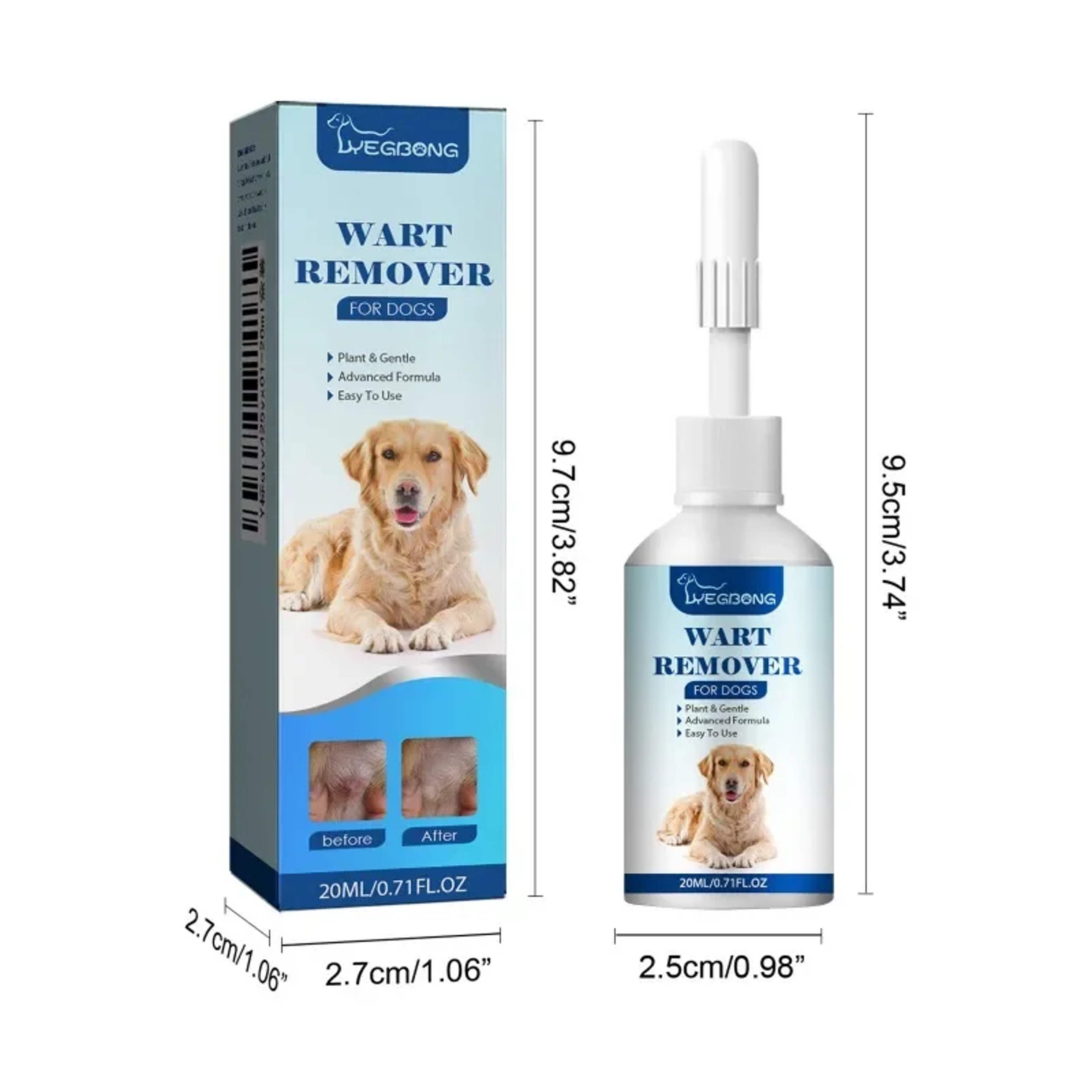 Pet Wart Remover Liquid for Dogs and Cats Skin Tag Papilloma Care – view 6