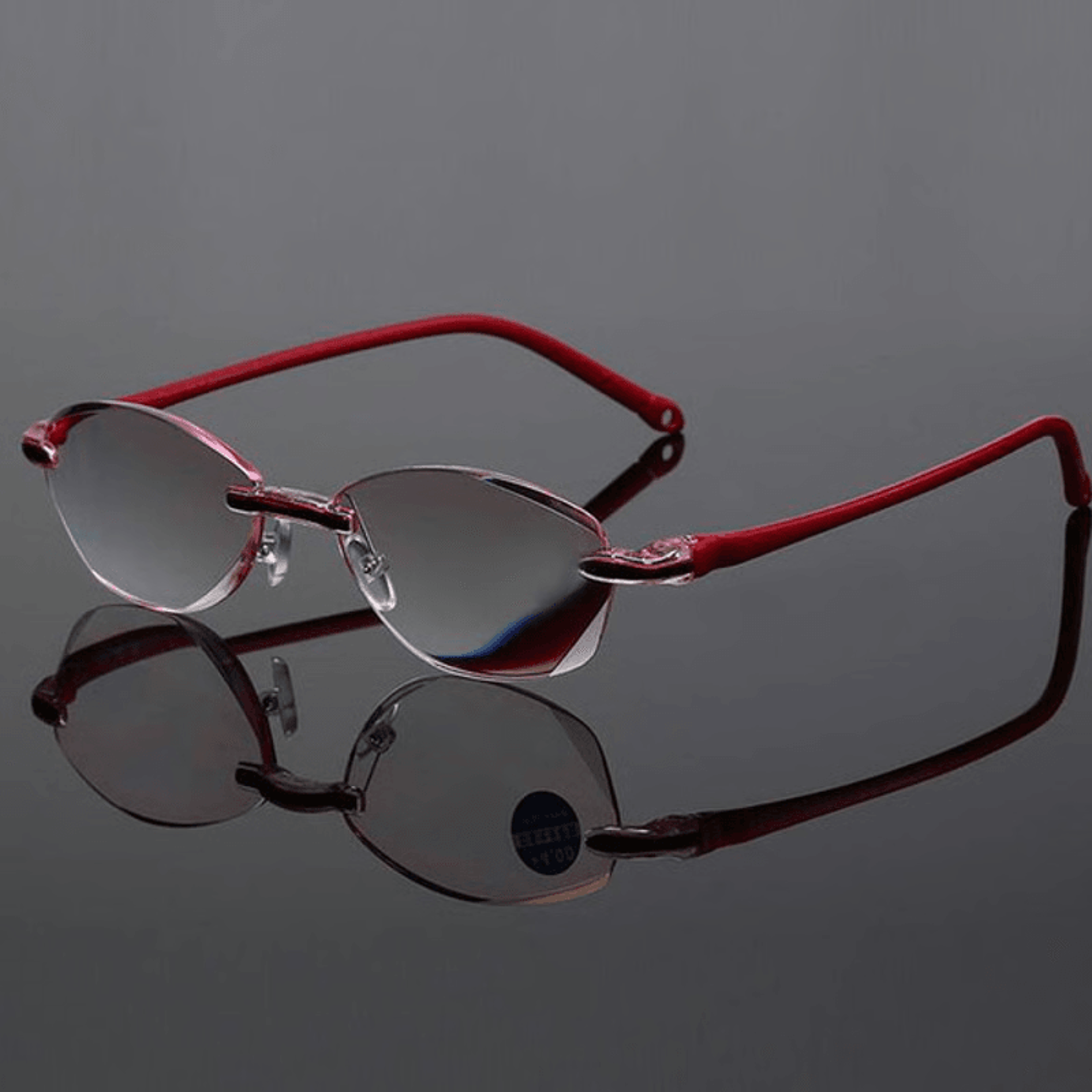 Rimless AntiBlue Light Reading Glasses For Presbyopia  Lightweight  Stylish 1