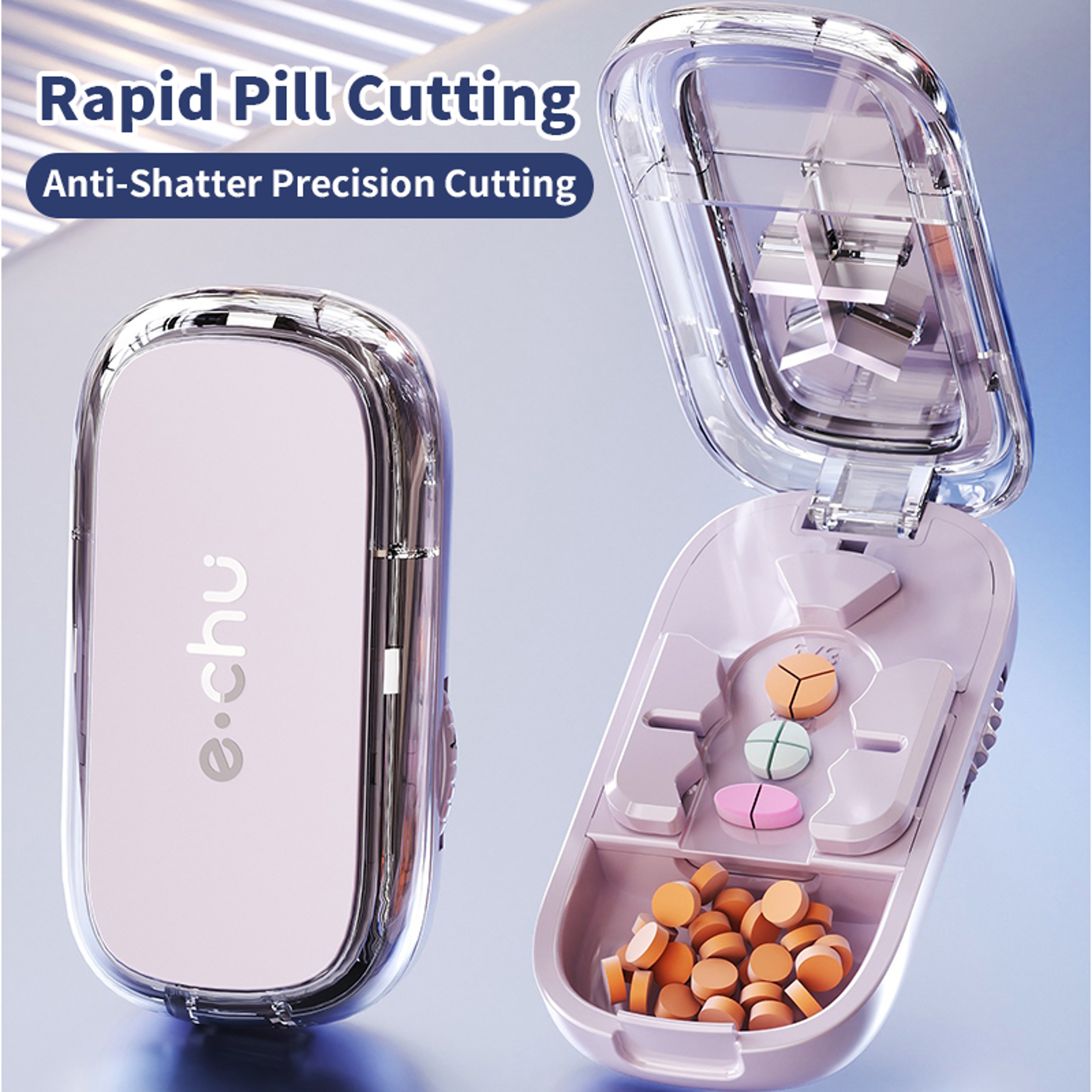 3in1 Pill Cutter And Splitter With Portable Pill Organizer 4
