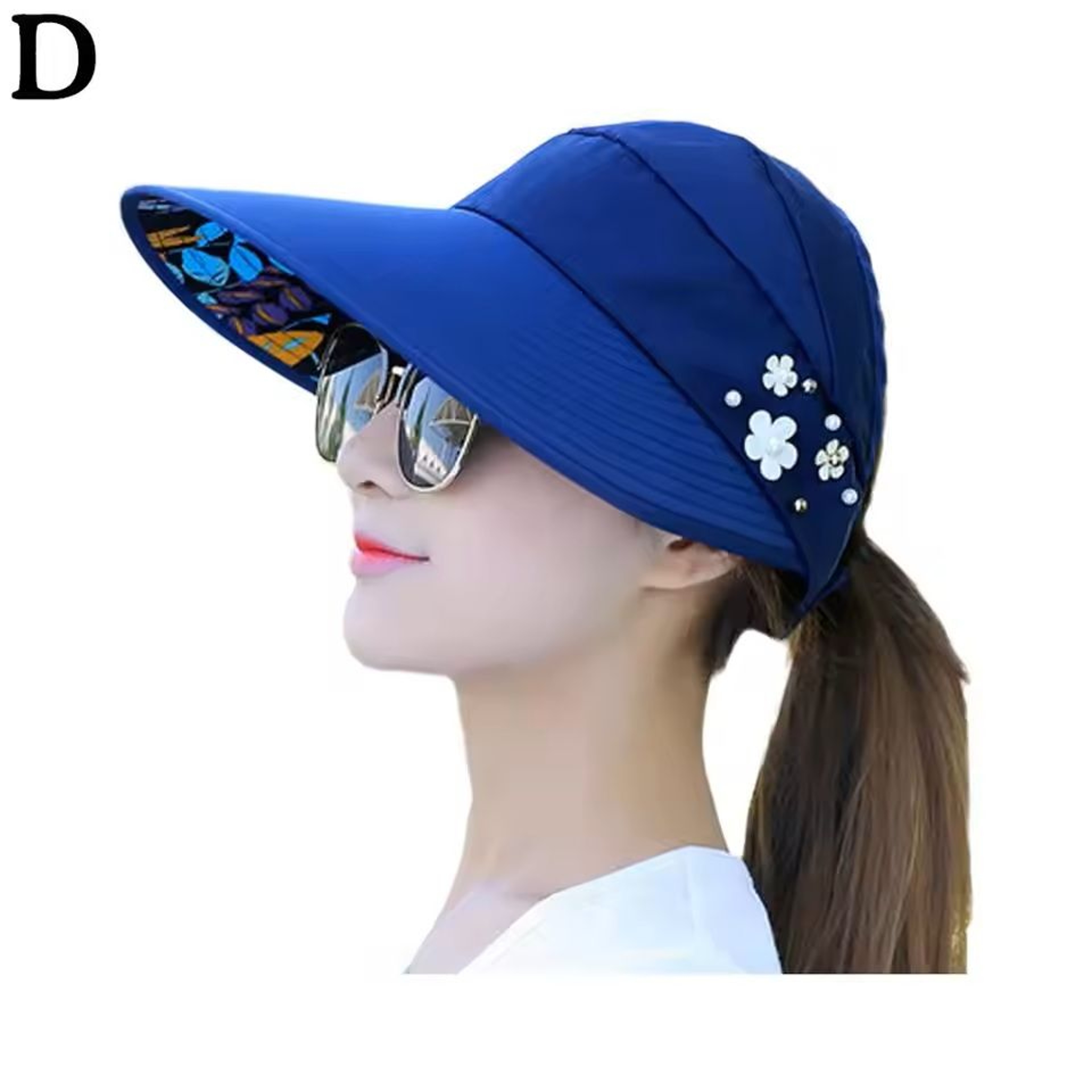 Foldable Wide Brim Sun Hat For Women With UV Protection 10
