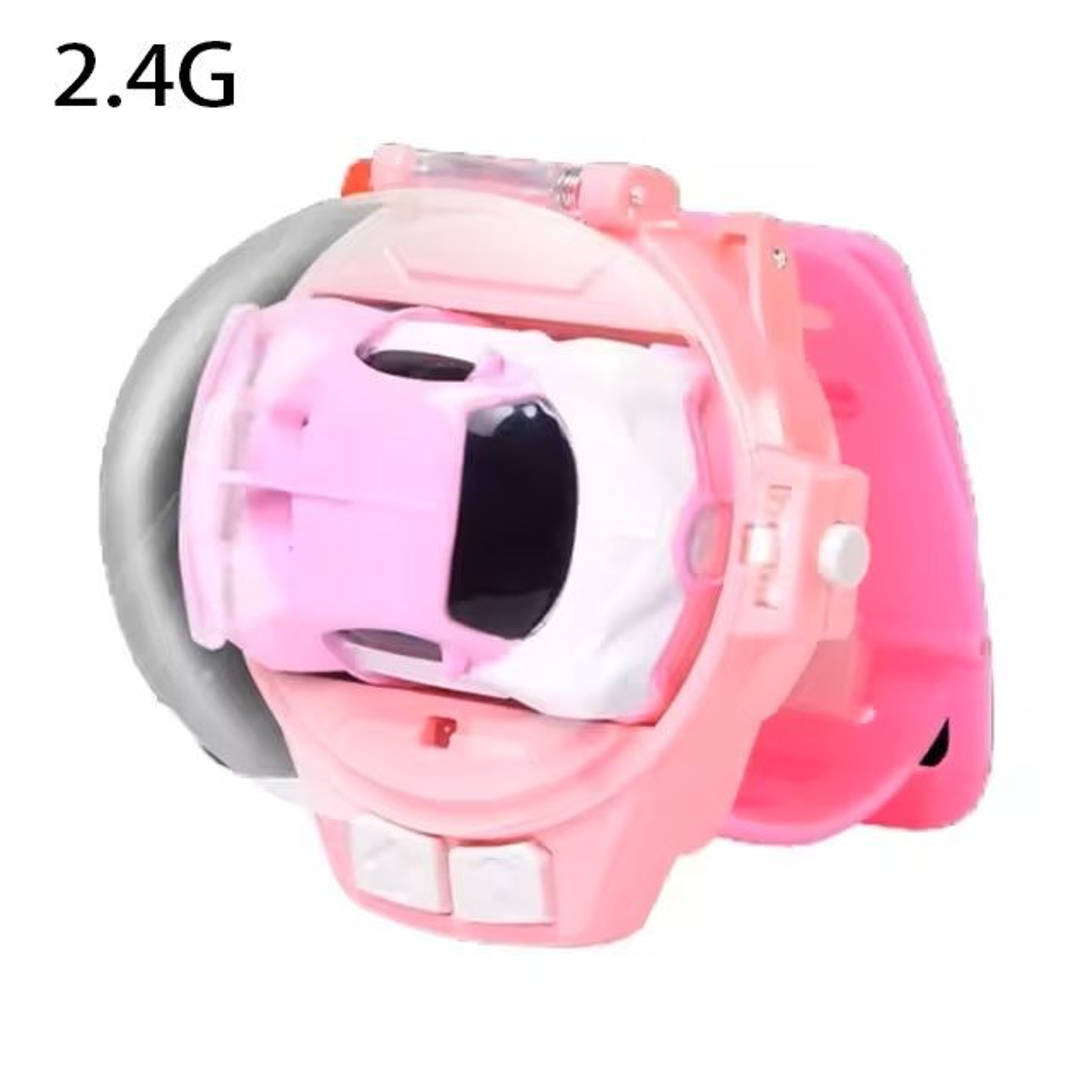 Mini RC Car Watch Toy With LED Light And Plush Animal Design 9