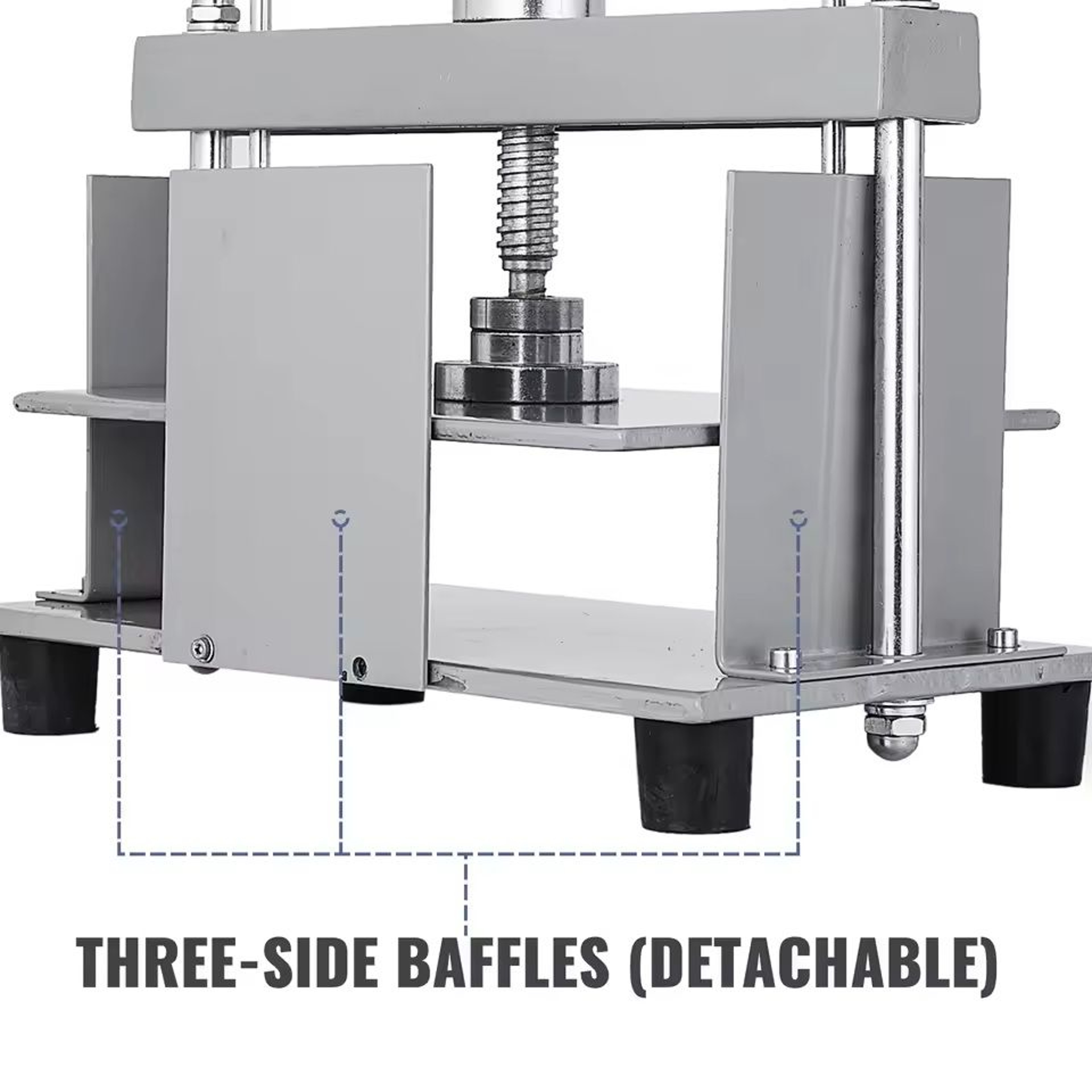 HeavyDuty Manual Paper Press Machine For A4 Papers  12 X 86 In Steel Frame 1