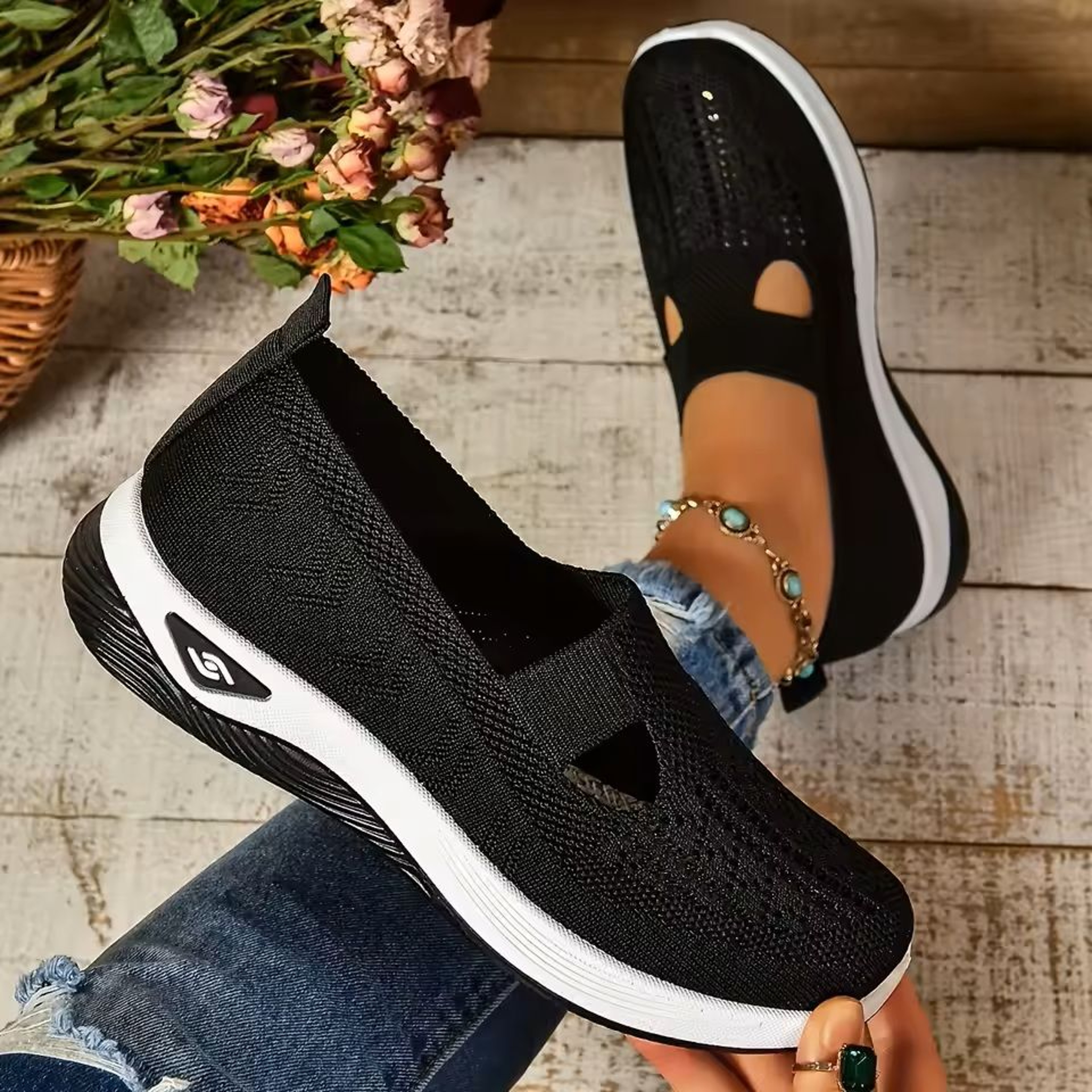 Womens Mesh Orthopedic Sneakers With Non Slip Sole And Breathable Comfort 0