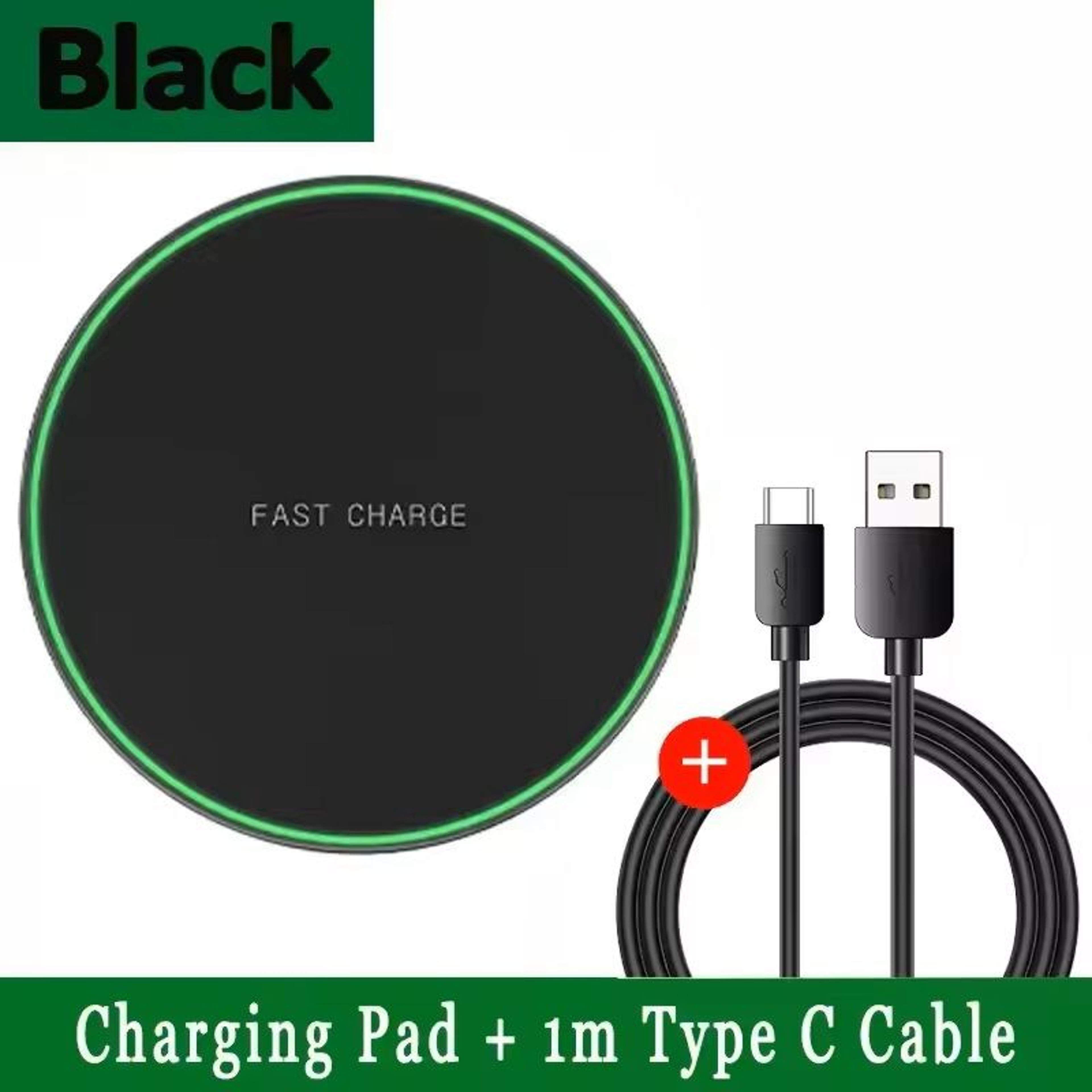 300W Fast Wireless Charging Pad For IPhone Samsung  More 5