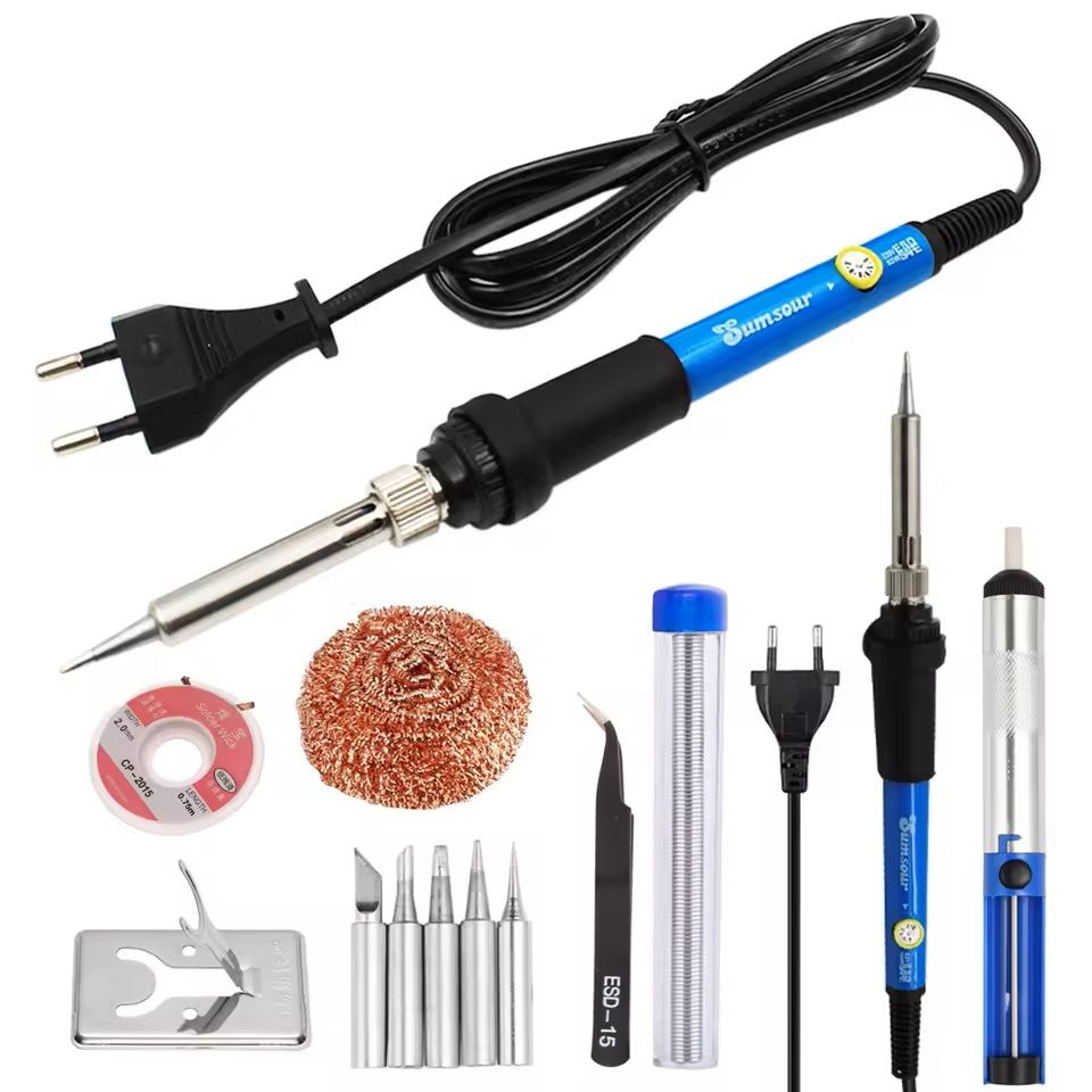 Digital Soldering Iron Kit With Adjustable Temperature And Display For Electronic Repairs 9