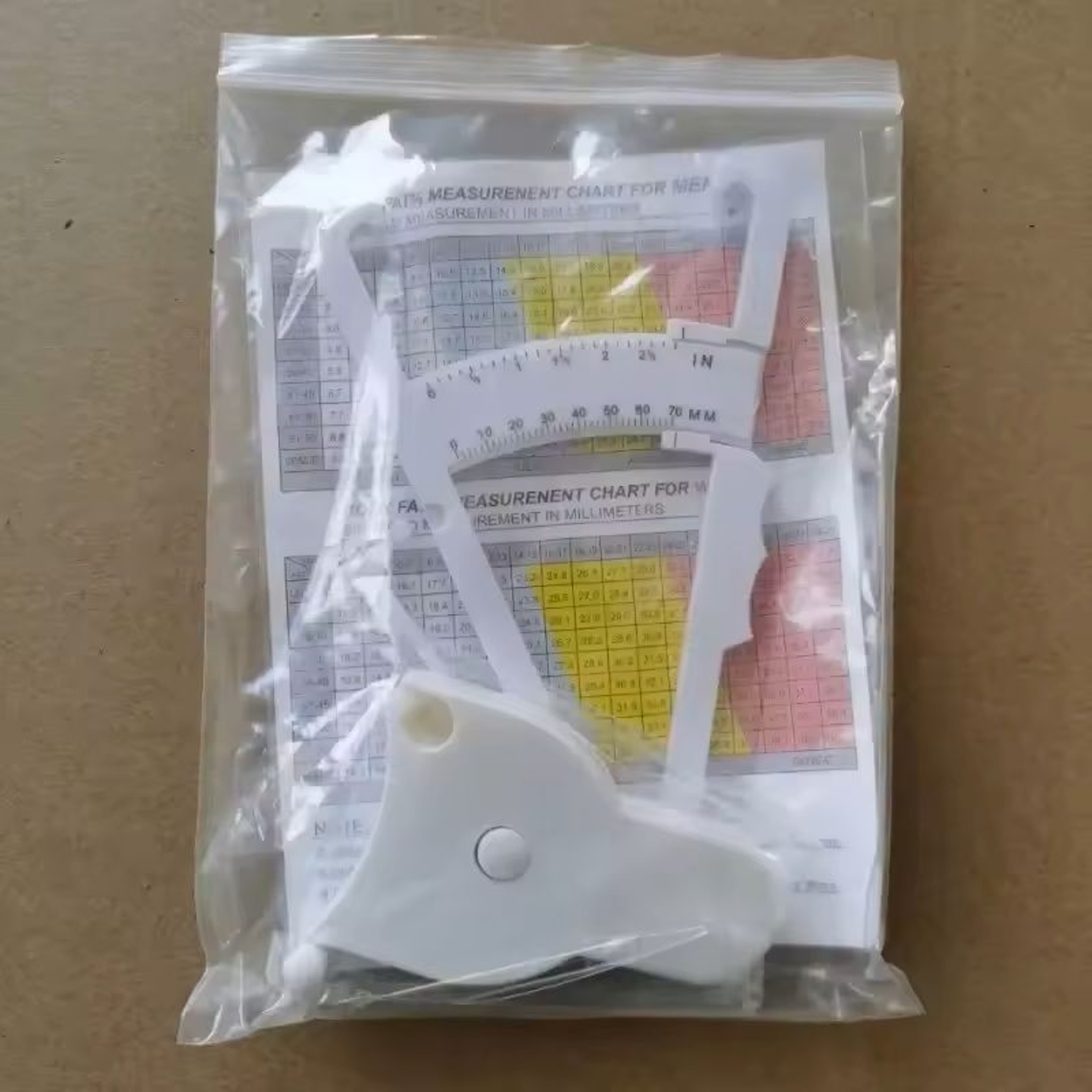 Body Fat Caliper And Tape Measure Set For Skinfold Tracking And Fitness 4