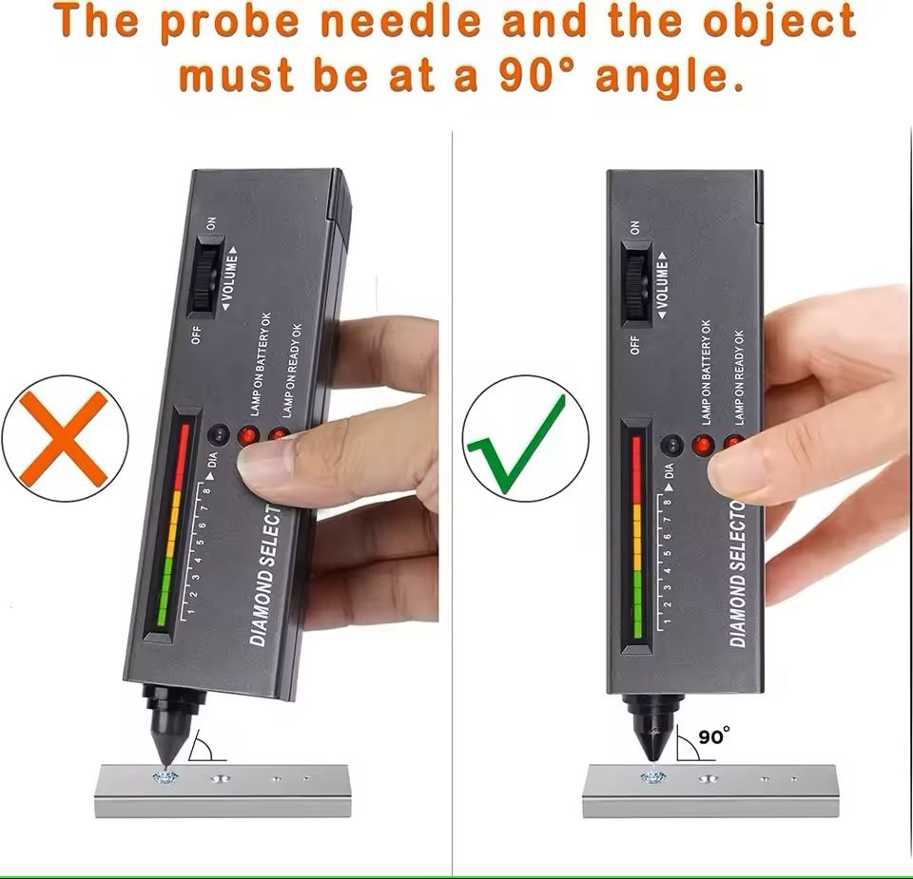 High Accuracy Diamond Tester Pen For Jewelry Verification 5