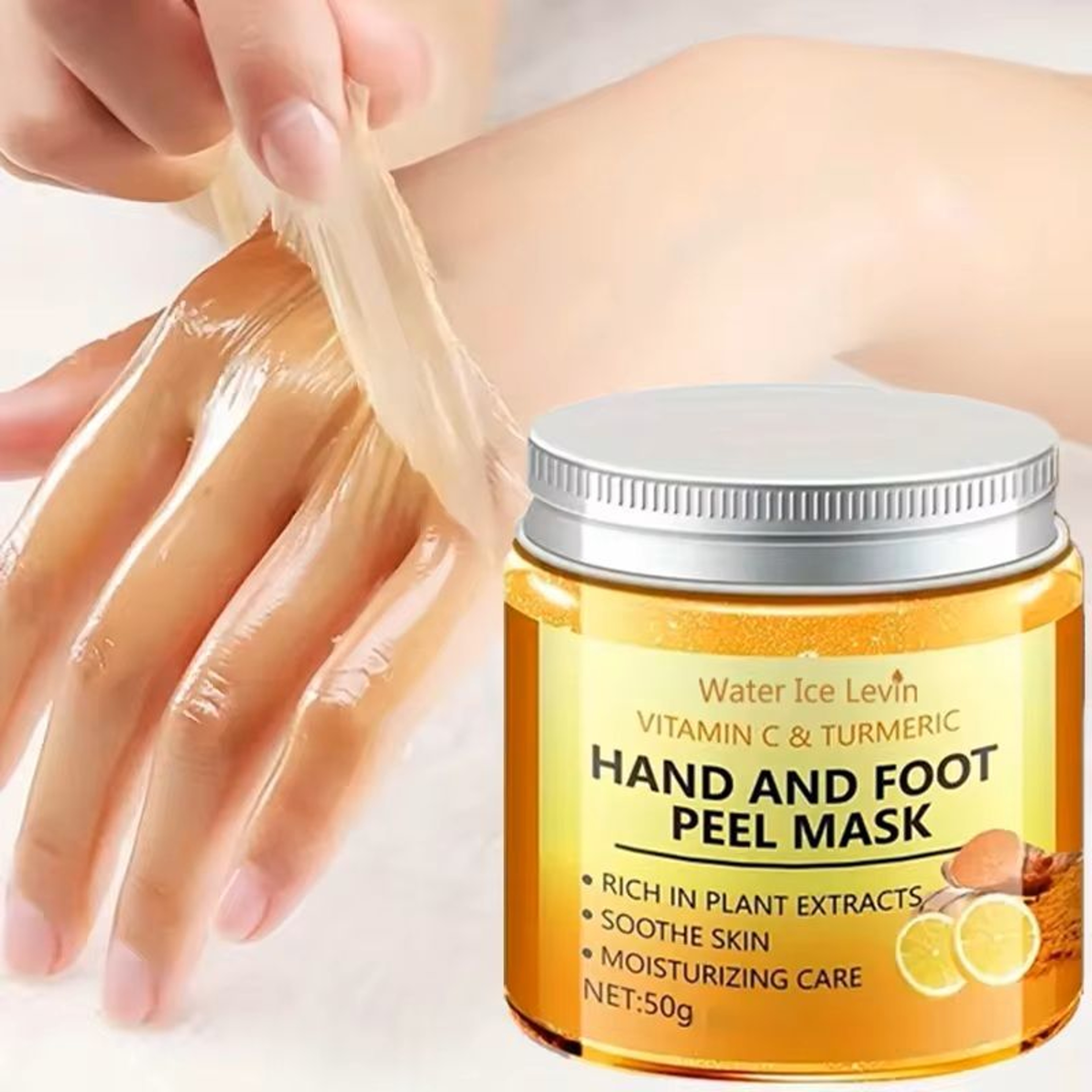 Vitamin C And Turmeric Hand Wax Mask 0