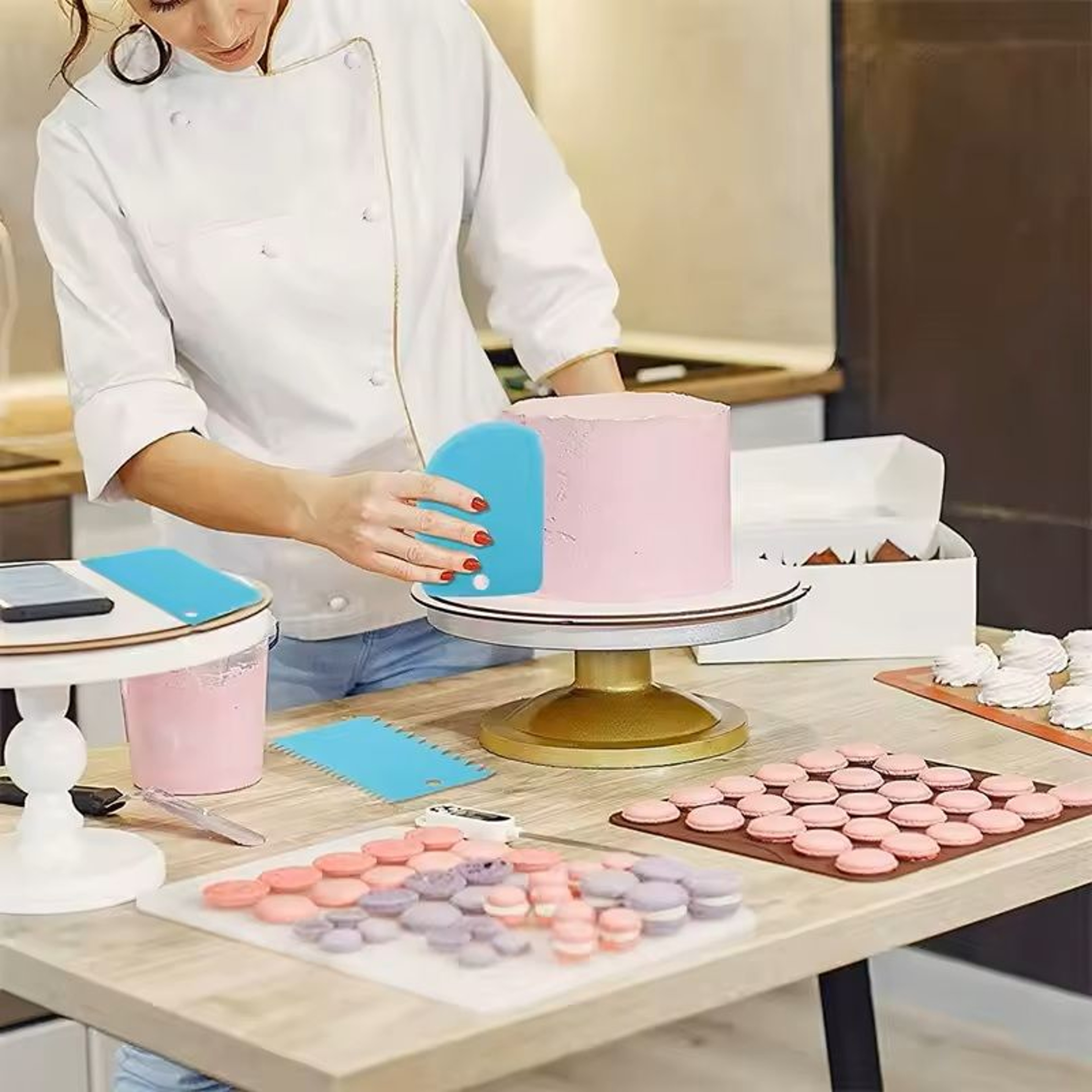 Silicone Piping Bags And Tips Set For Cake Decorating 4