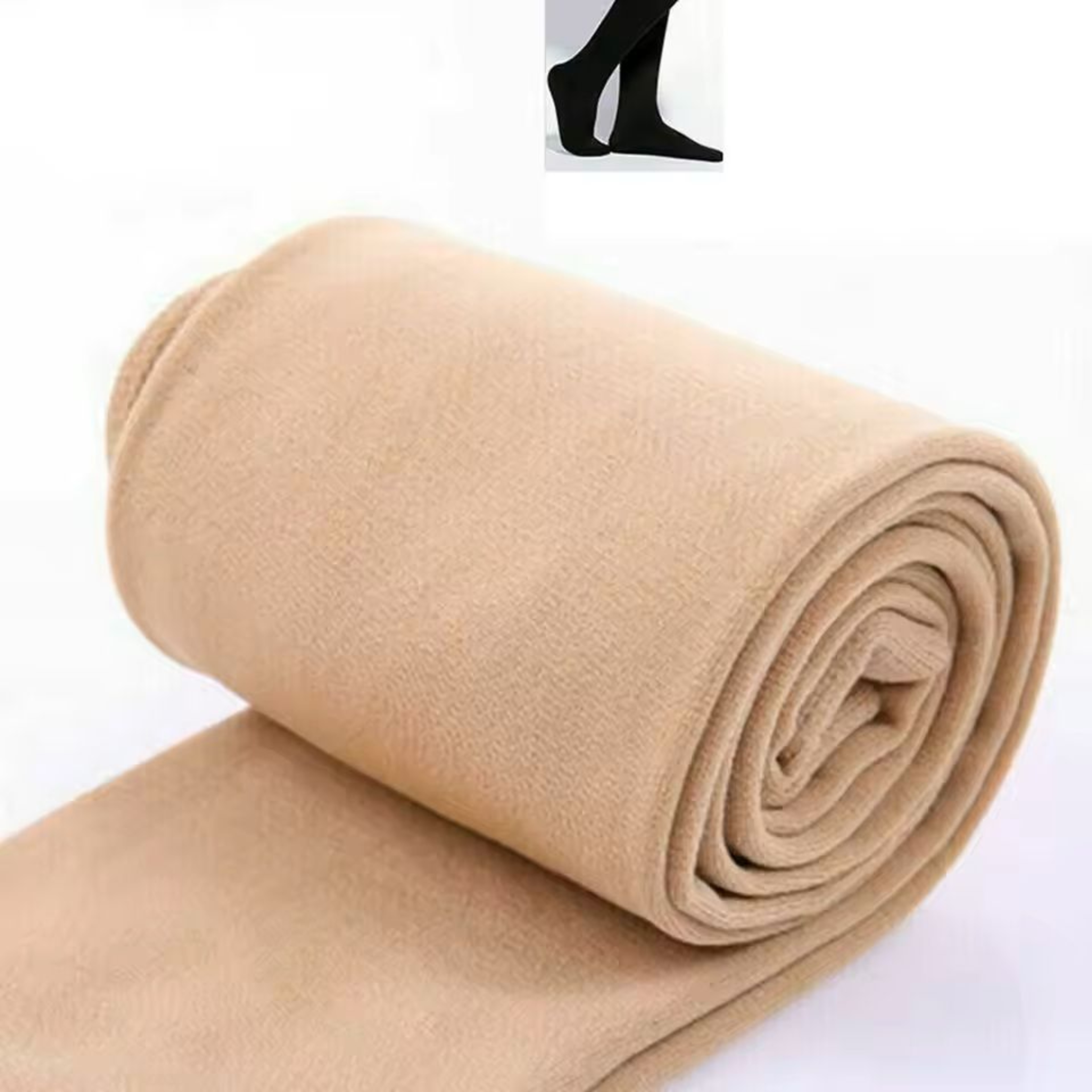 Womens Thick Thermal Fleece Pantyhose FullLength Winter Tights 8