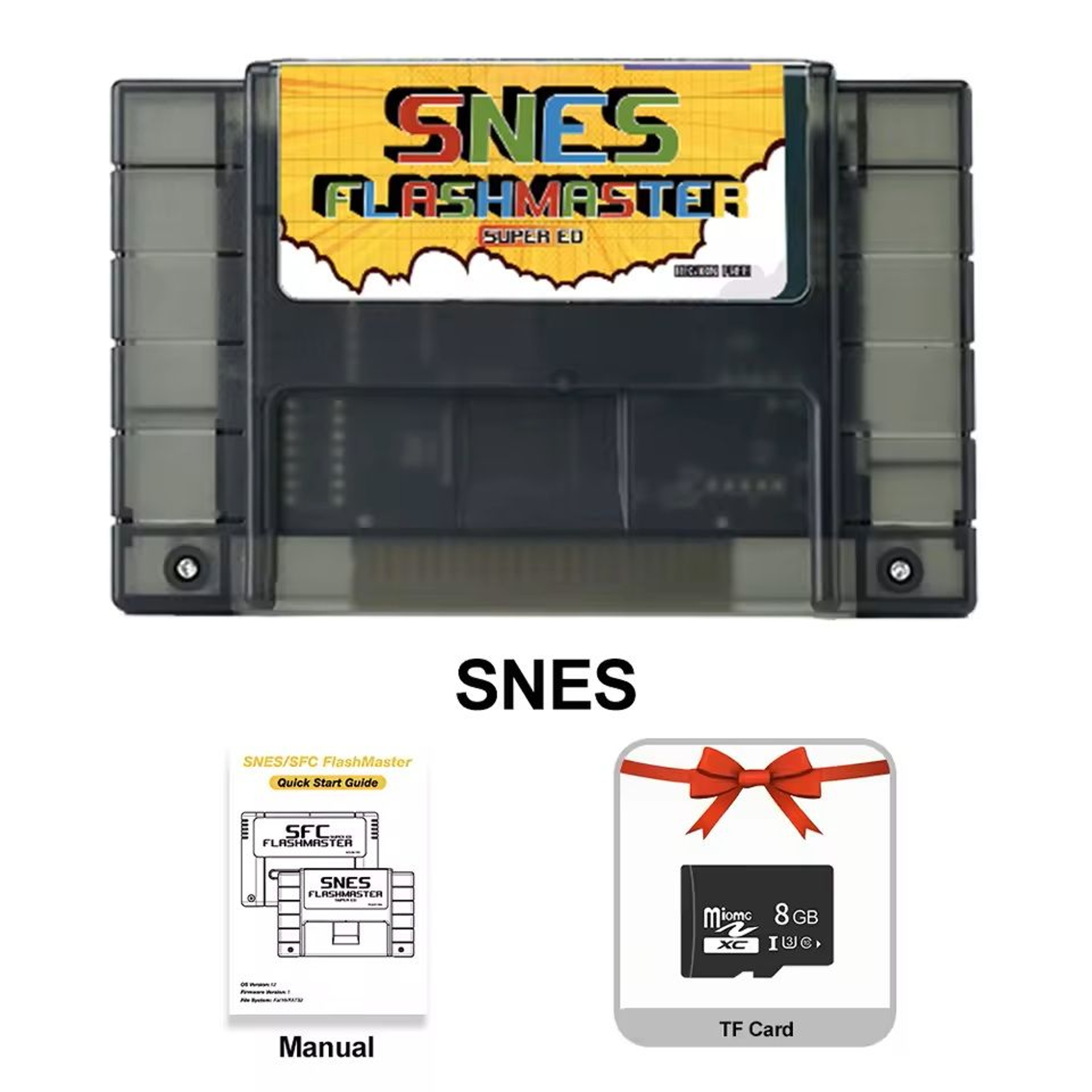 3000in1 SNES Game Cartridge With 8GB Flash Card For Classic Nintendo Consoles 6