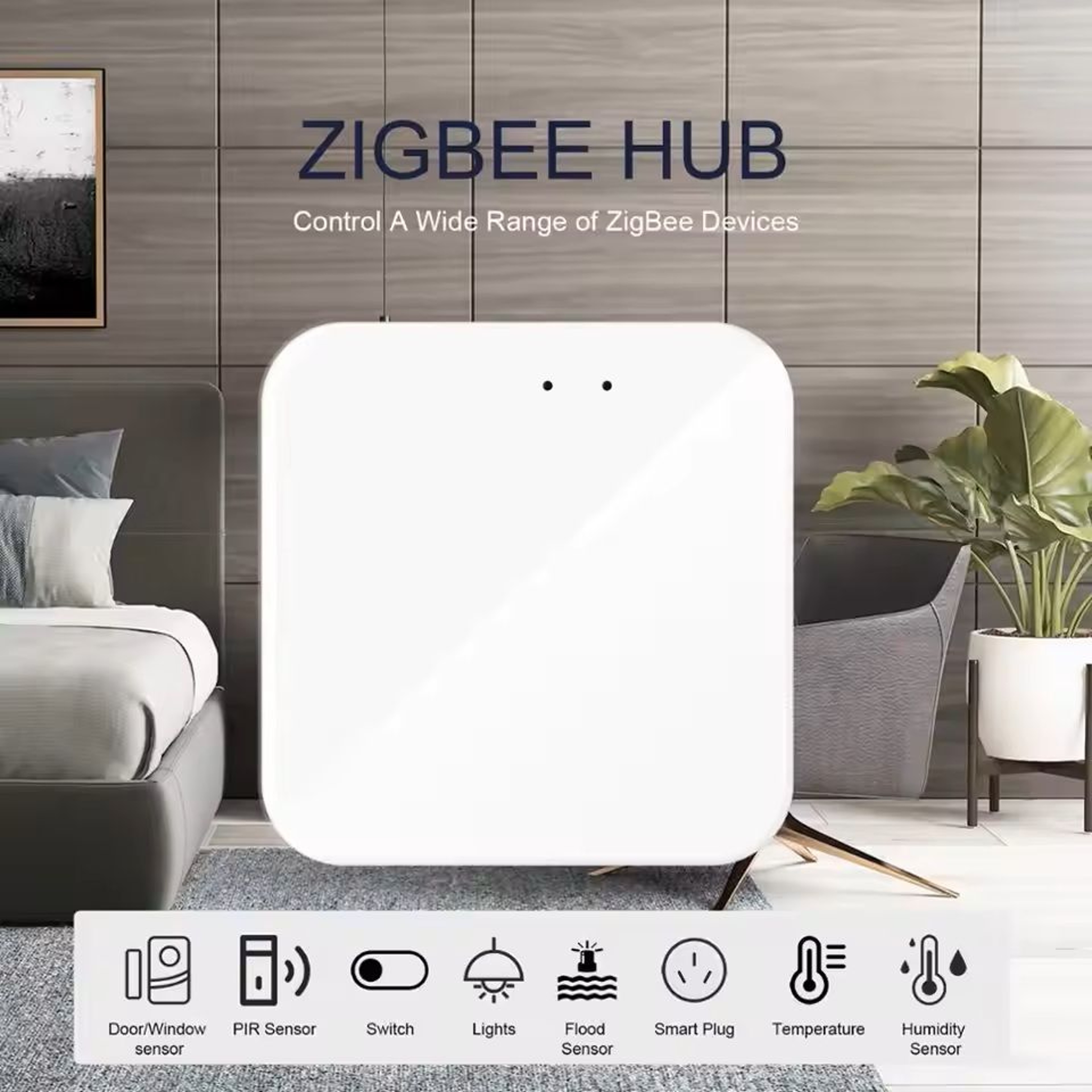 ZigBee 30 Smart Hub Gateway For Alexa And Google Assistant 2