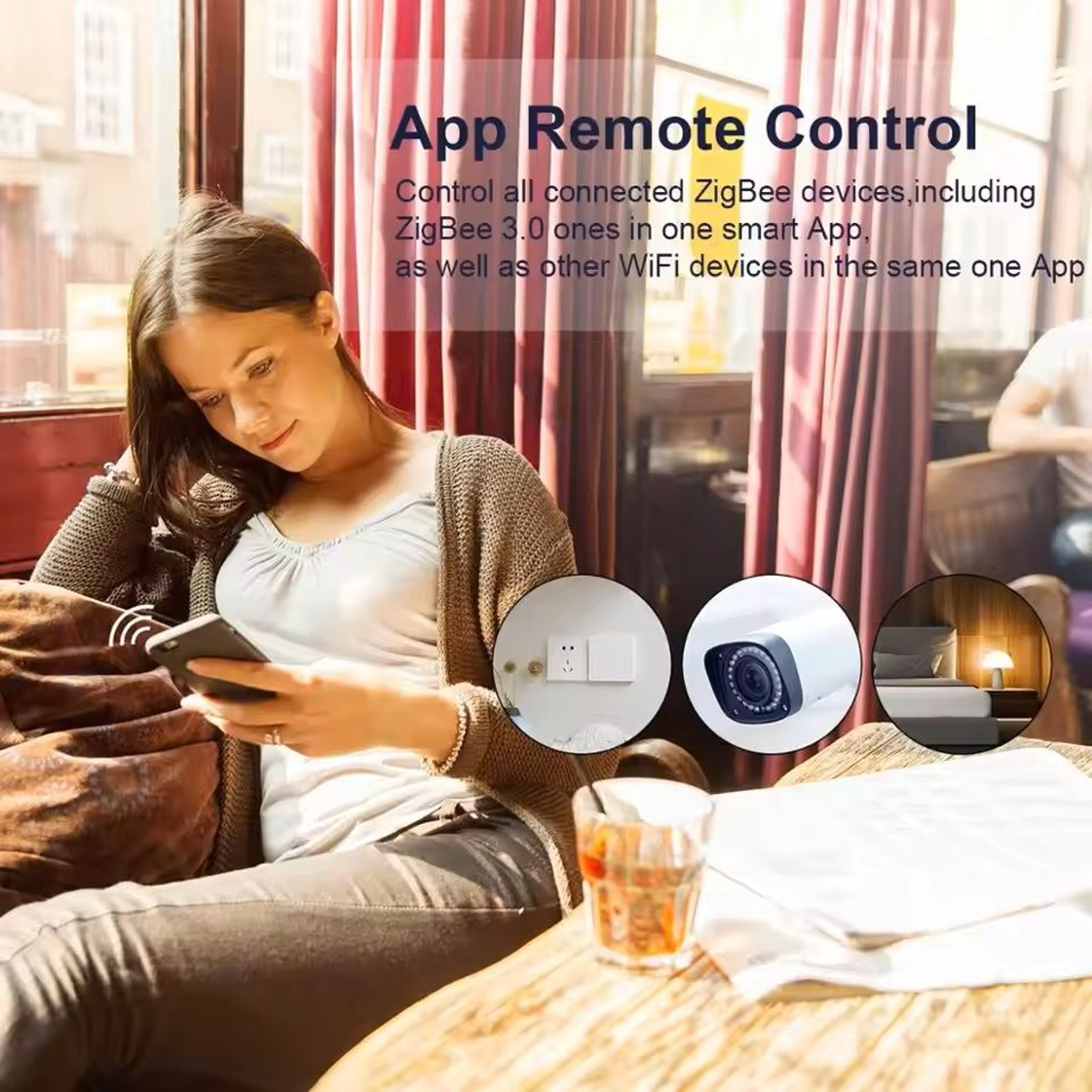 ZigBee 30 Smart Hub Gateway For Alexa And Google Assistant 4
