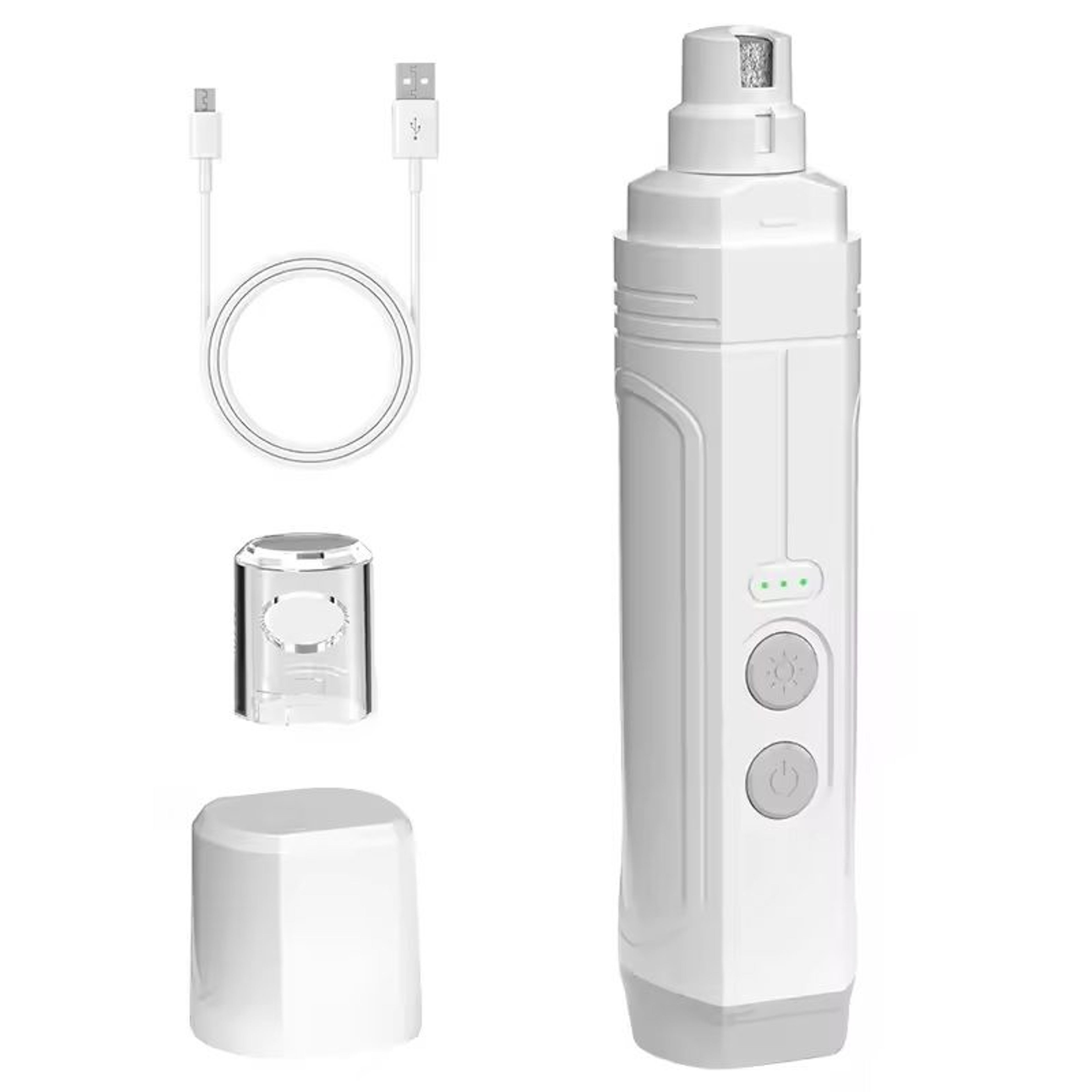 Electric Pet Nail Grinder With LED Light For Dogs And Cats 6