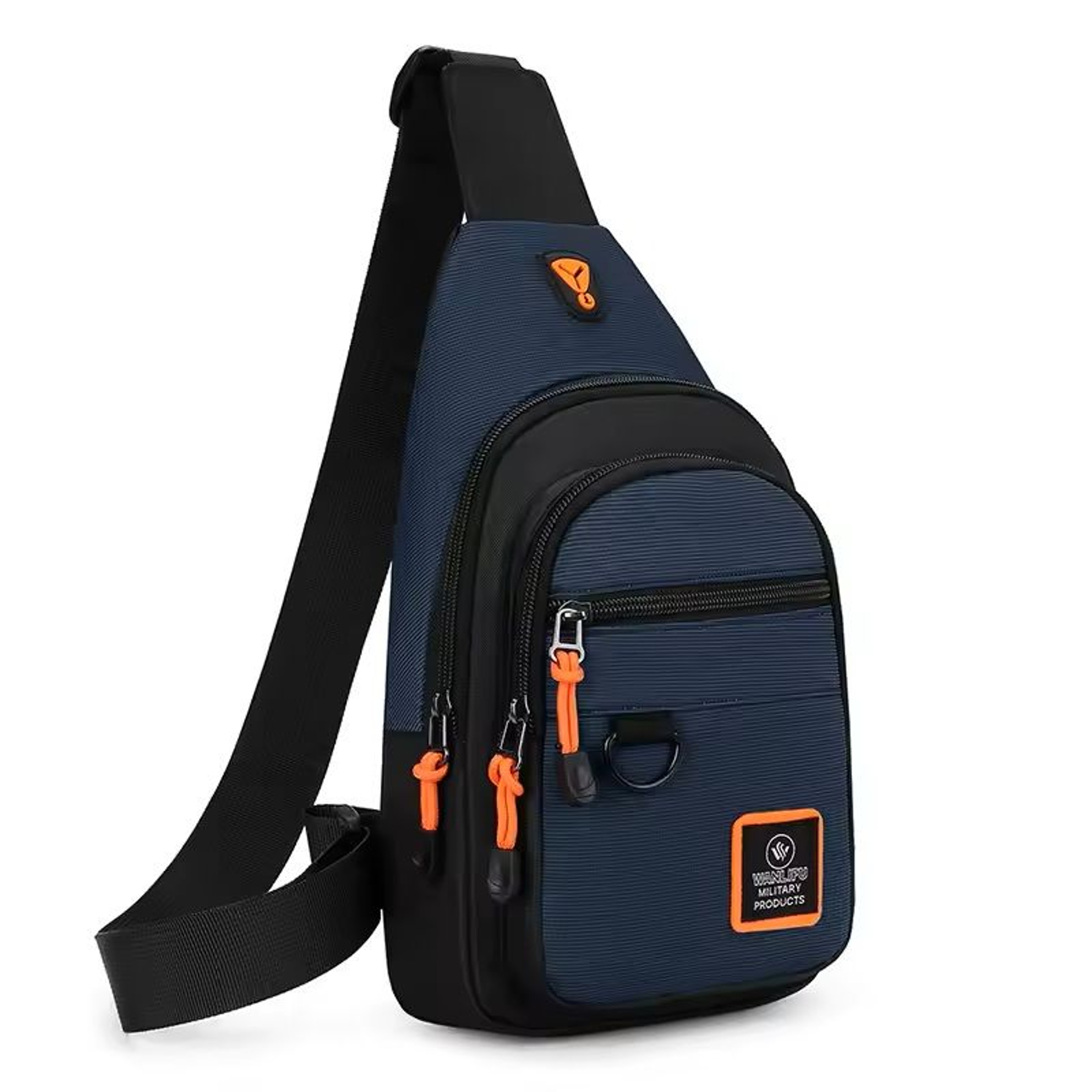 Mens Waterproof Hiking Crossbody Shoulder Chest Bag 8