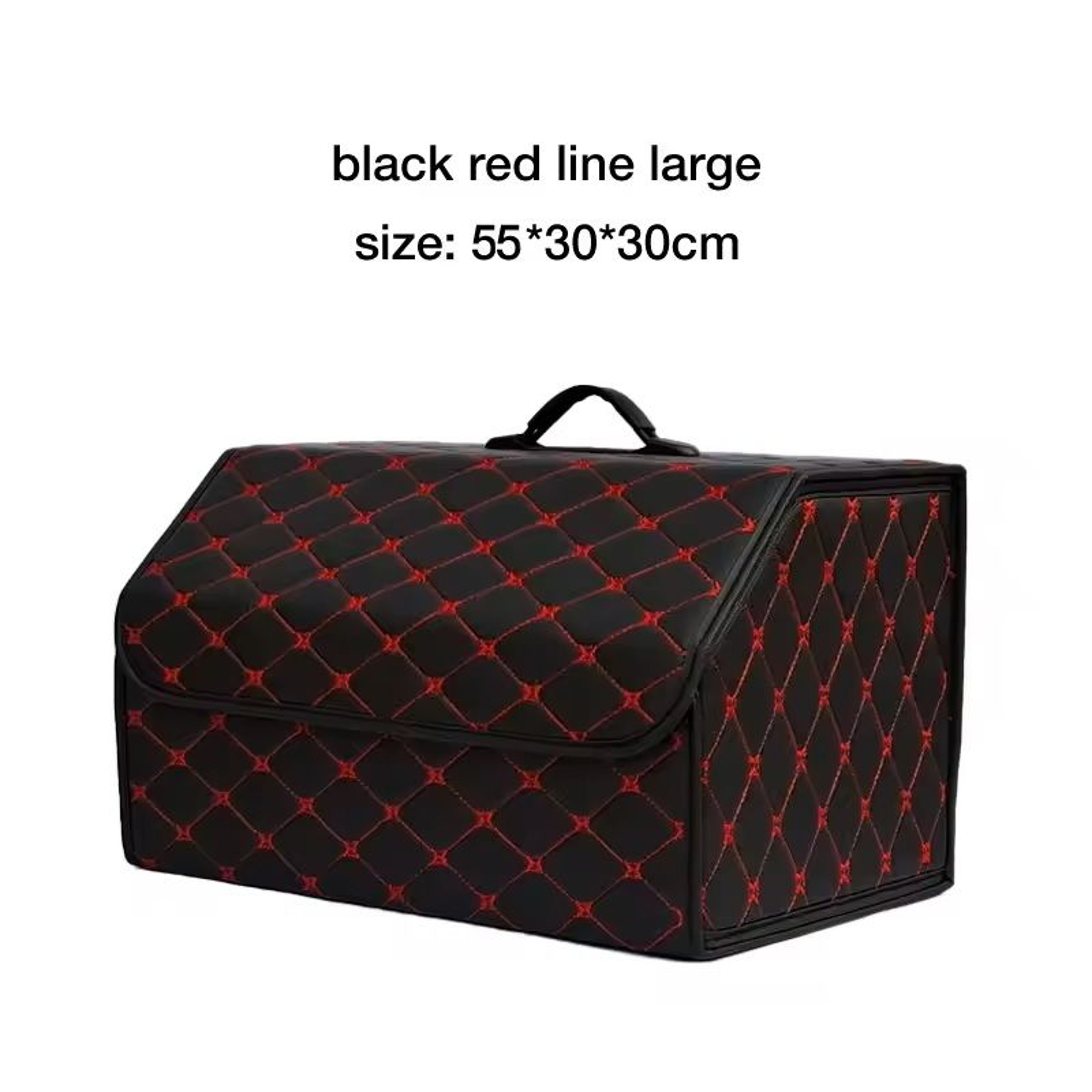 Leather Car Trunk Organizer Large Folding Storage Box 11