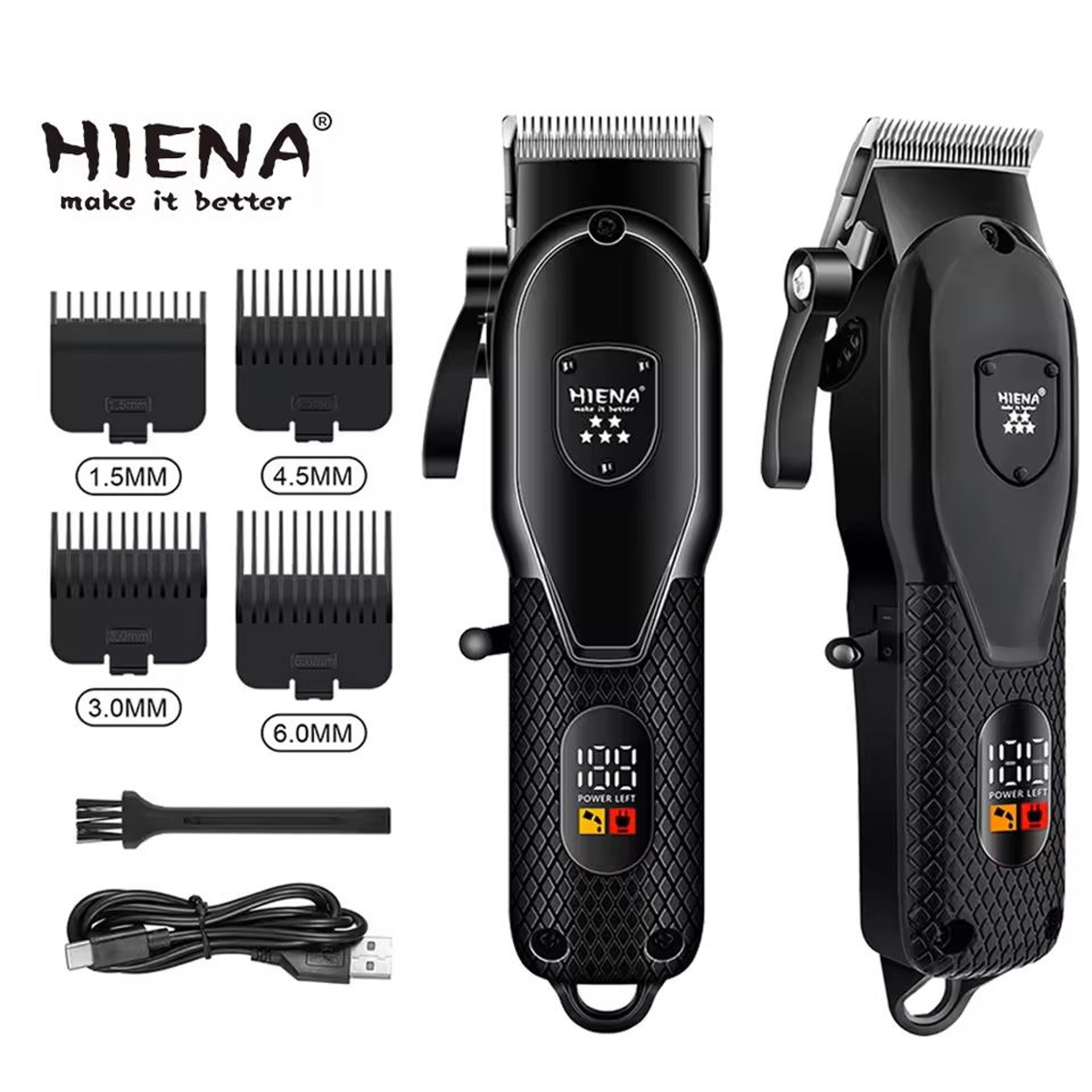 Professional Hair Clipper Electric Hair Trimmer For Men 0