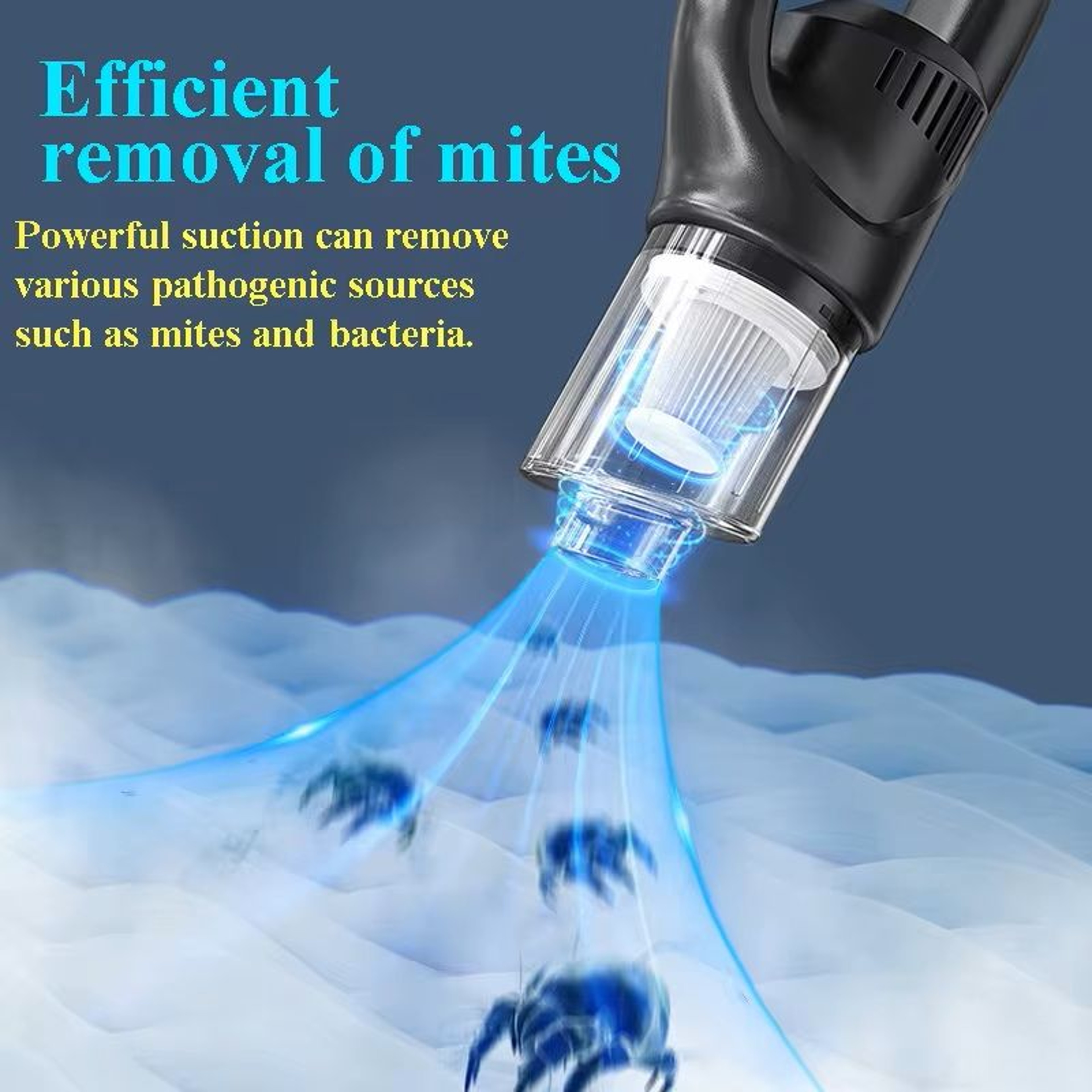 Strong Suction Wireless Vacuum Cleaner For Home And Car 4