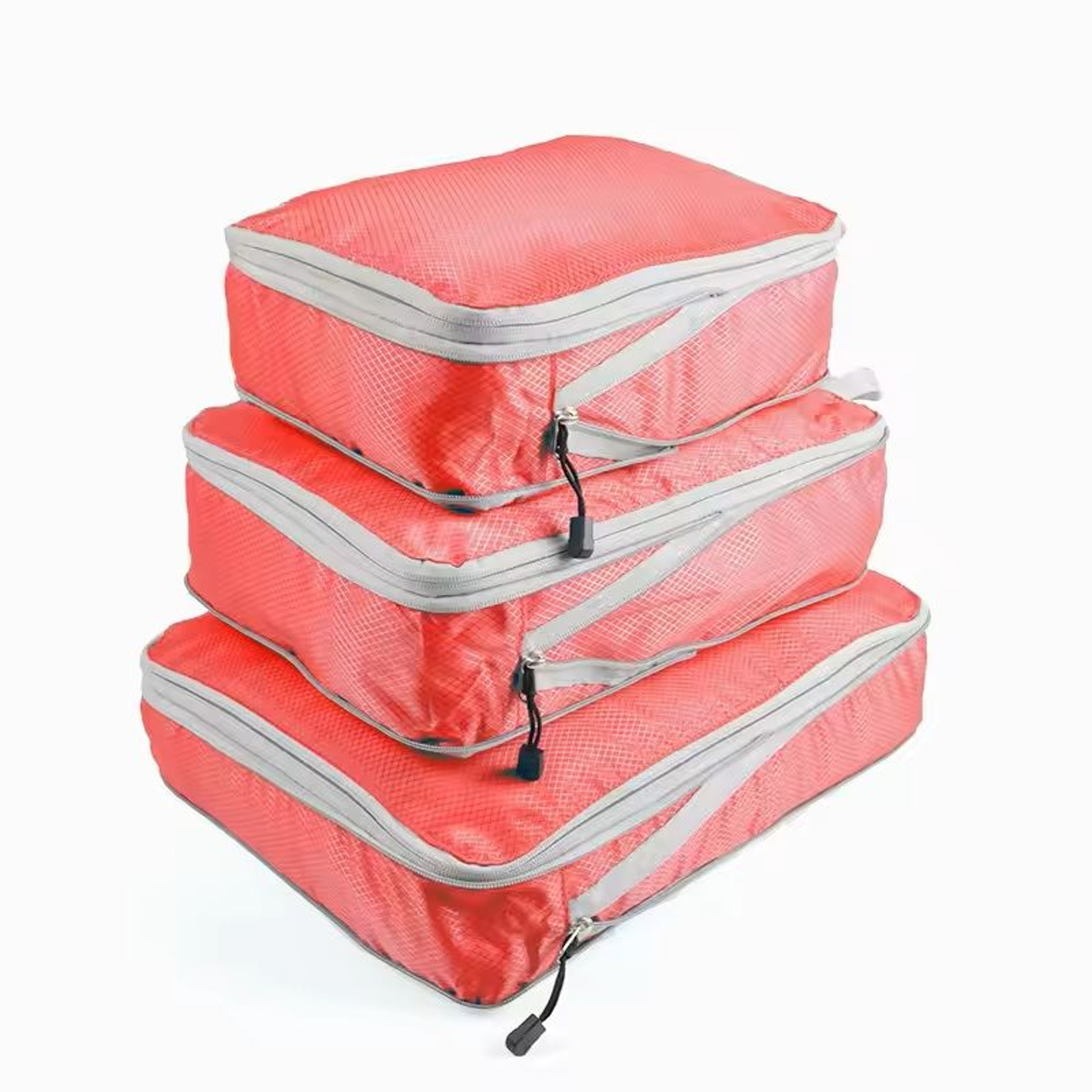 3Piece Compressible Packing Cube Set Waterproof Travel Organizer Bags 8