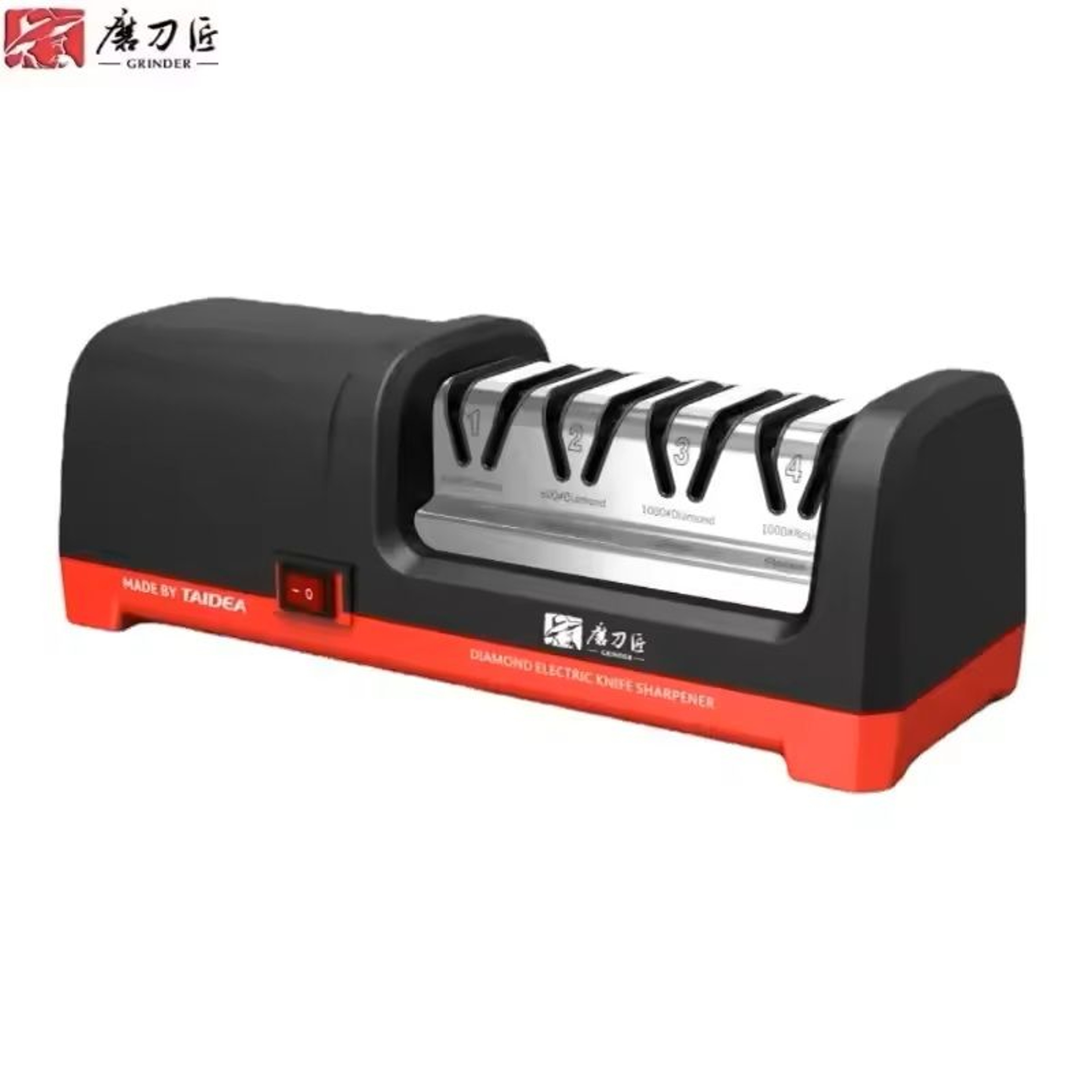4 Stage Diamond Electric Knife Sharpener With 2800 RPM 0