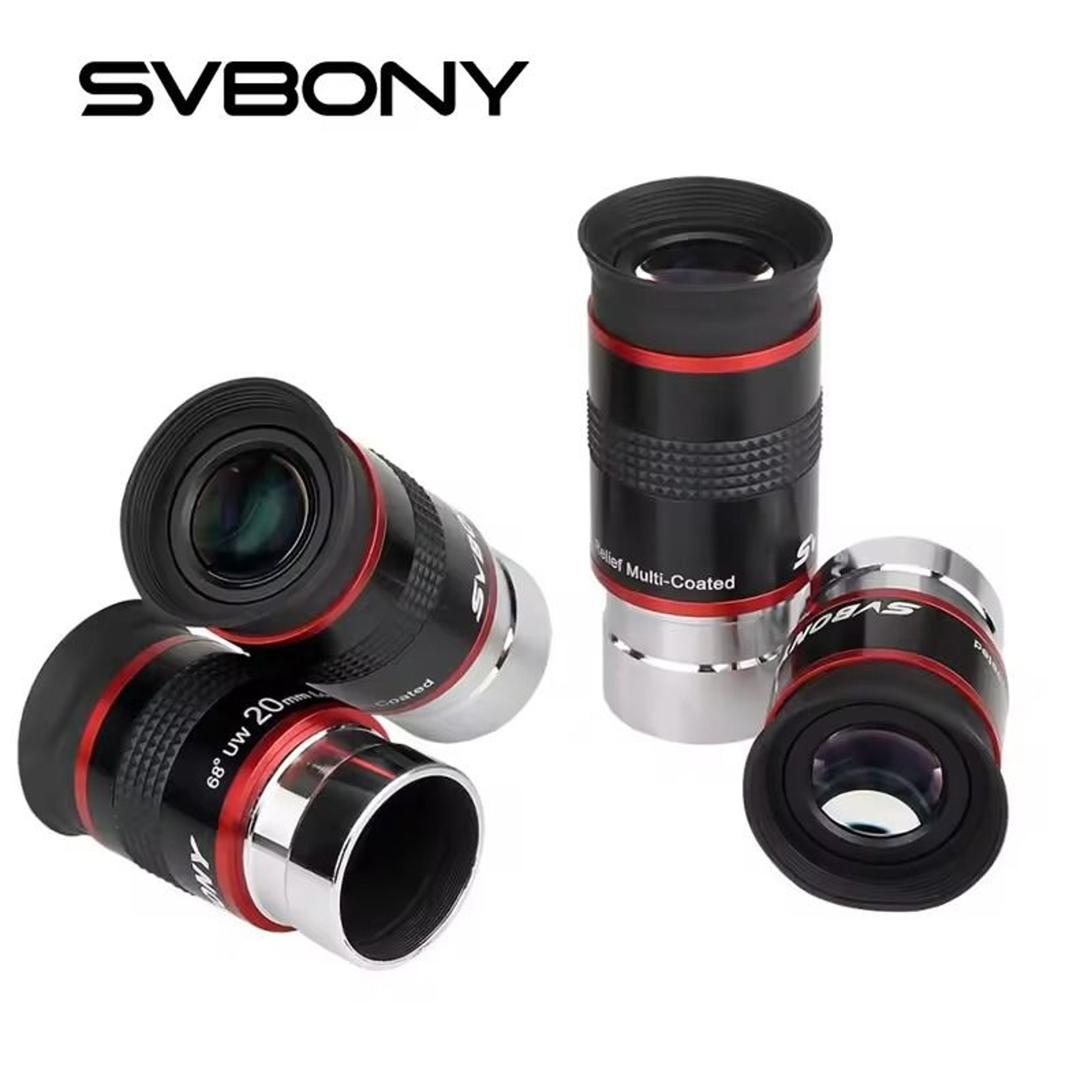 Ultra Wide Angle Telescope Eyepiece 68 Degree FMC 125 Inch Lens 0