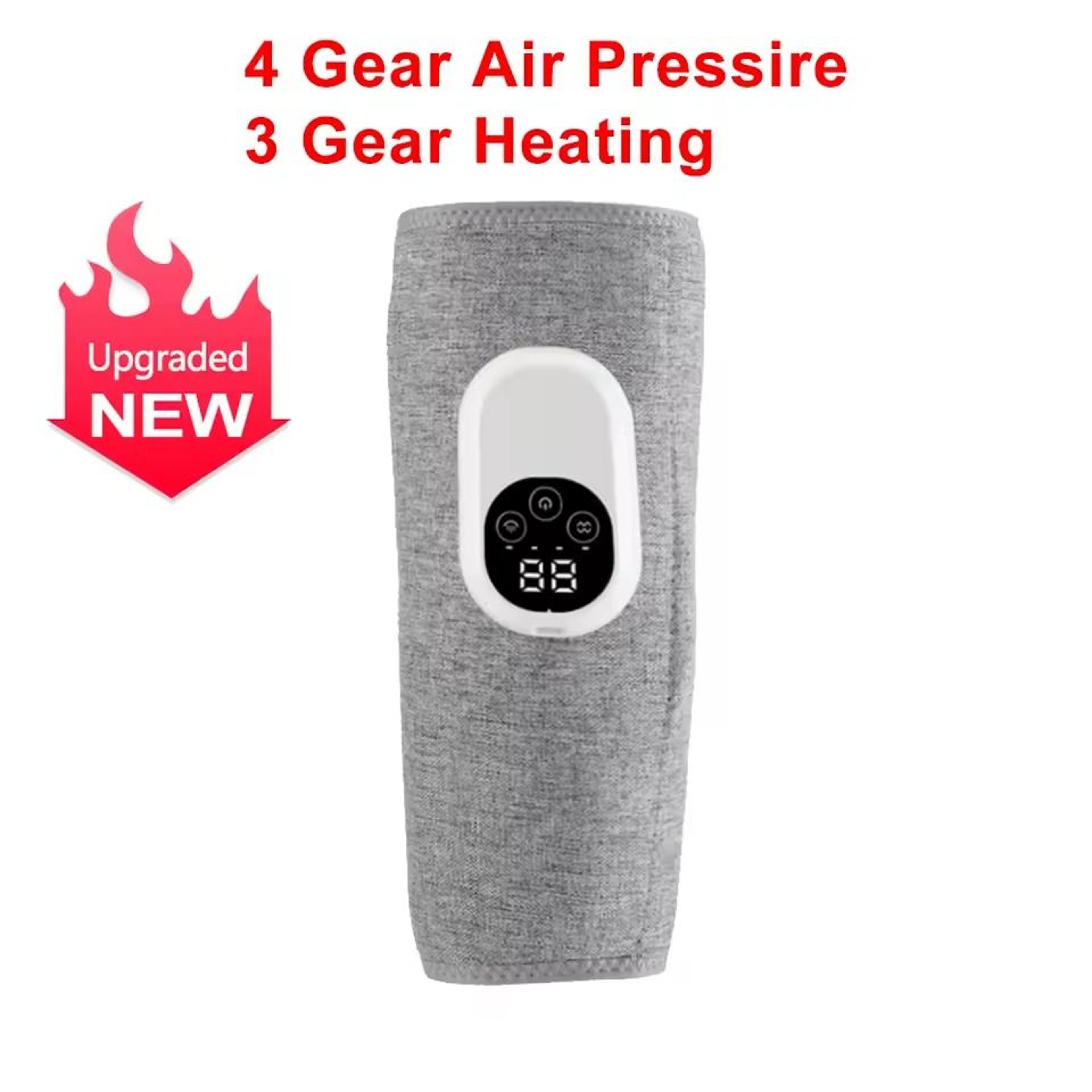 Electric Leg And Calf Massager With Heat And Air Compression For Muscle Relief And Circulation 7