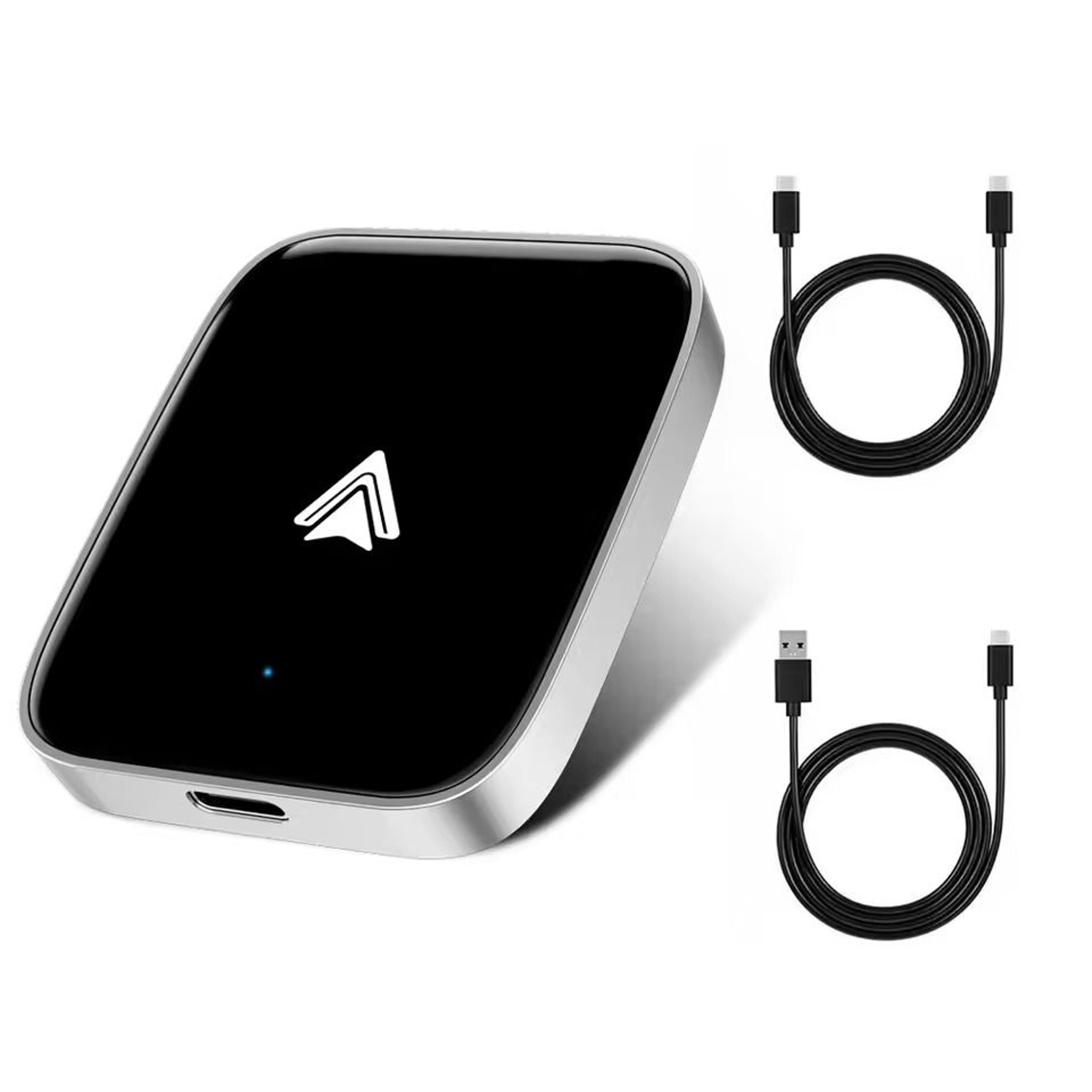 Wireless CarPlay And Android Auto Adapter Low Latency 5GHz Plug And Play 7