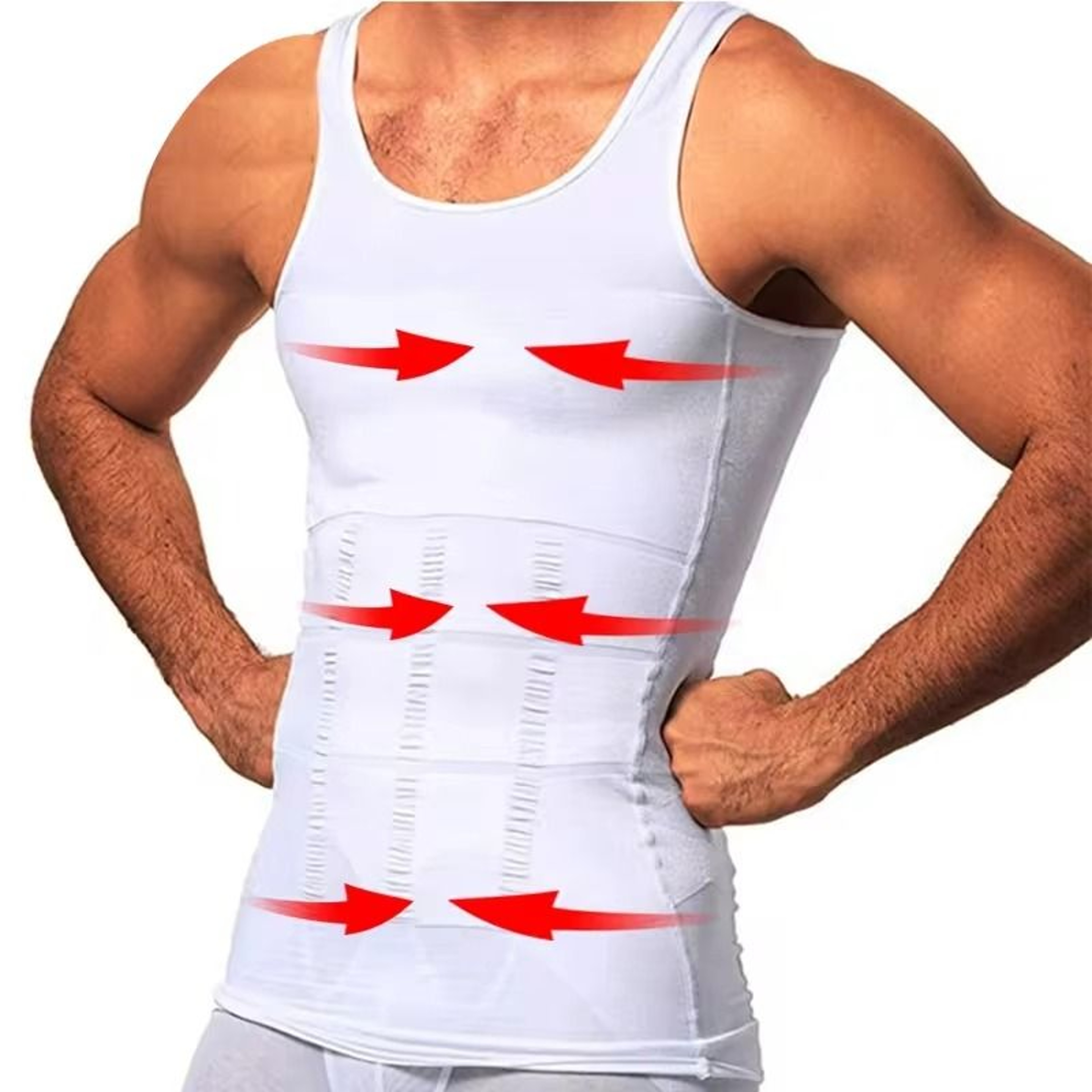 Mens Compression Sleeveless Tank Top For Training Running And Gym Workouts 2